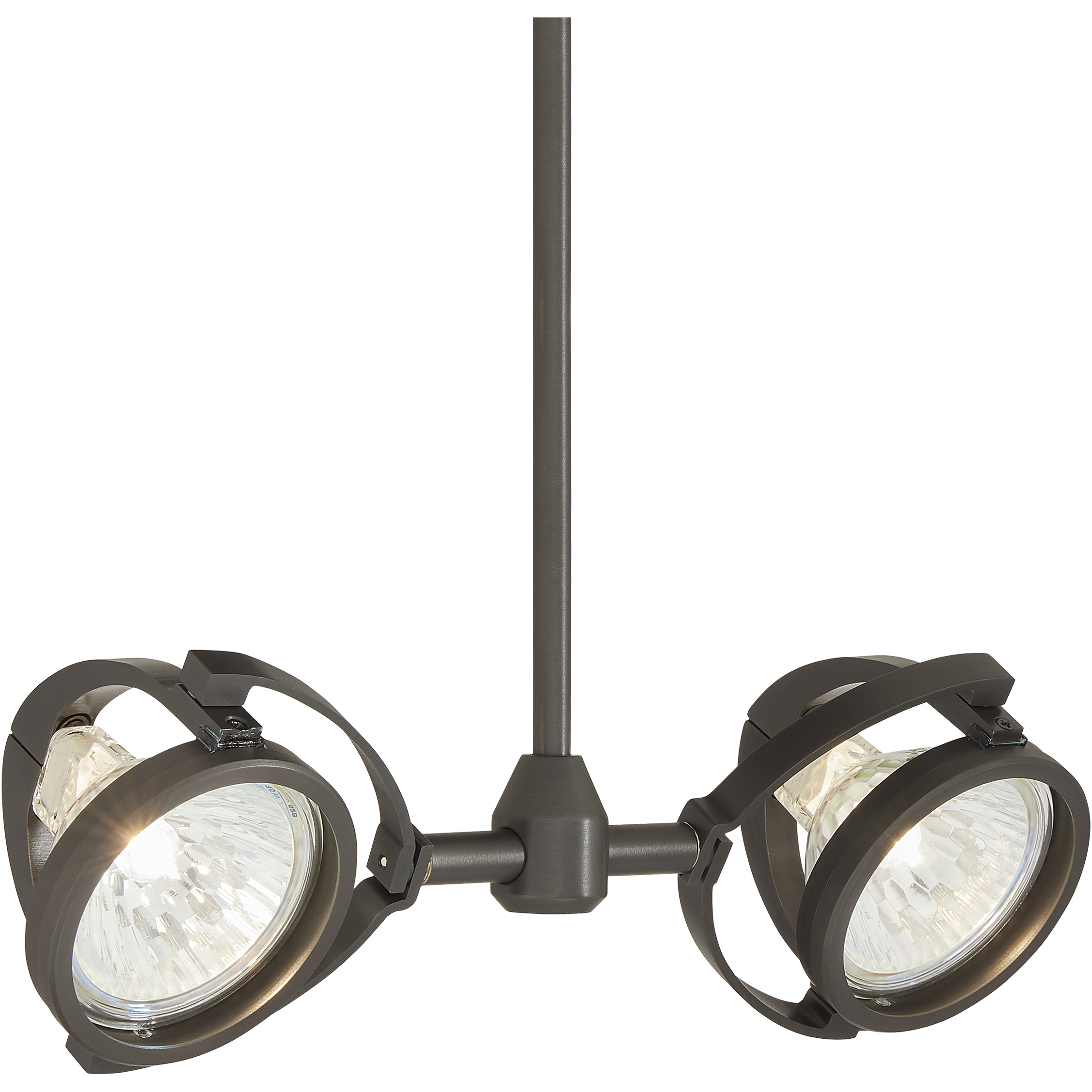 Sean Lavin Elton 2 Light Antique Bronze Low-Voltage Track Head Ceiling Light