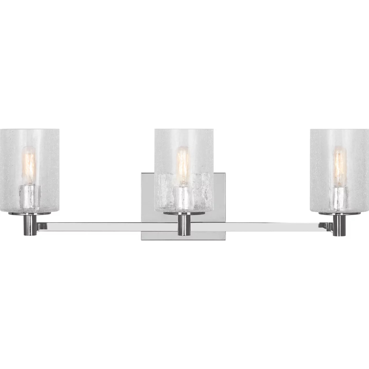 Parker 3 Light 24.63 inch Chrome Wall Bath Fixture Wall Light