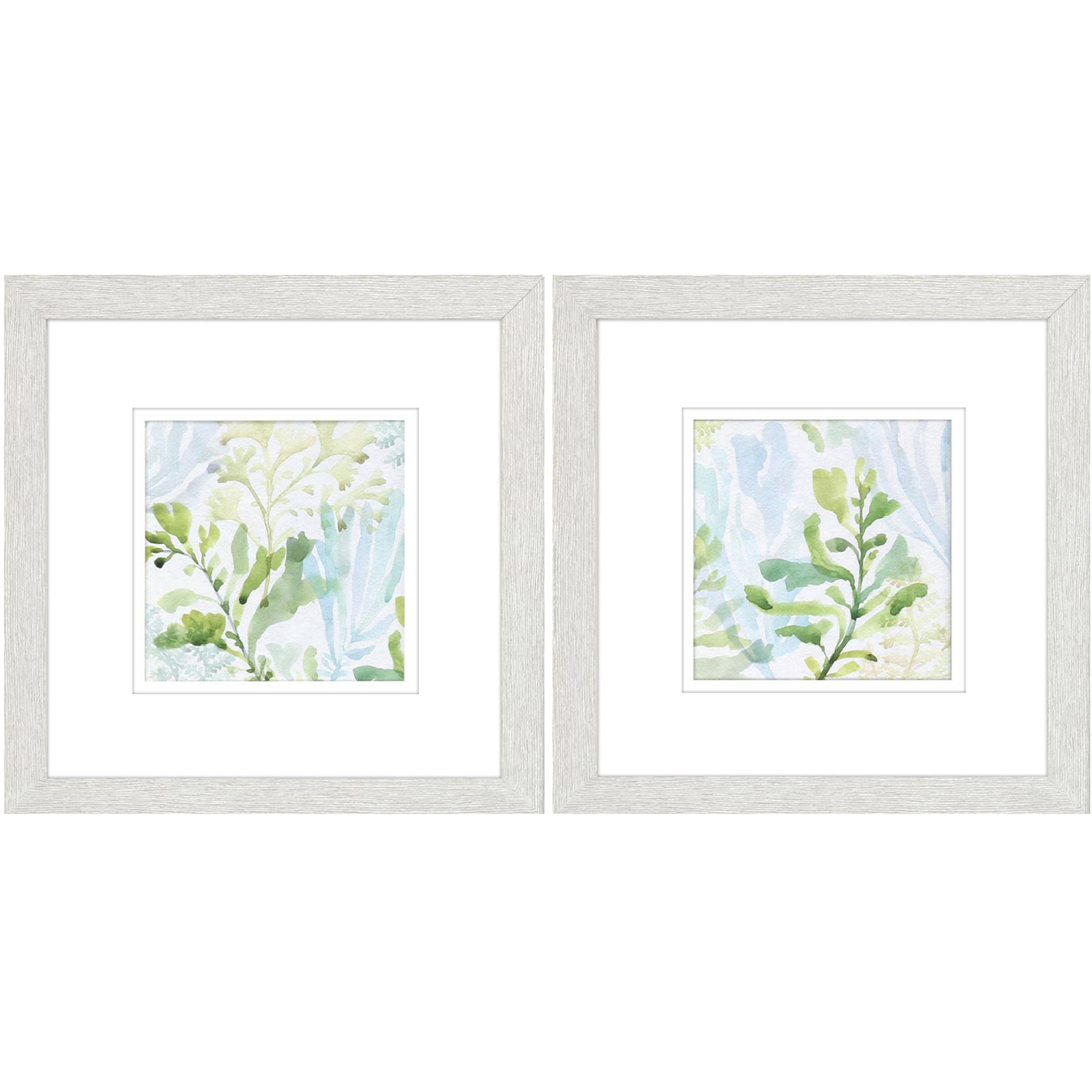 Waterside Blue and Green and Turquoise Framed Art, Propac