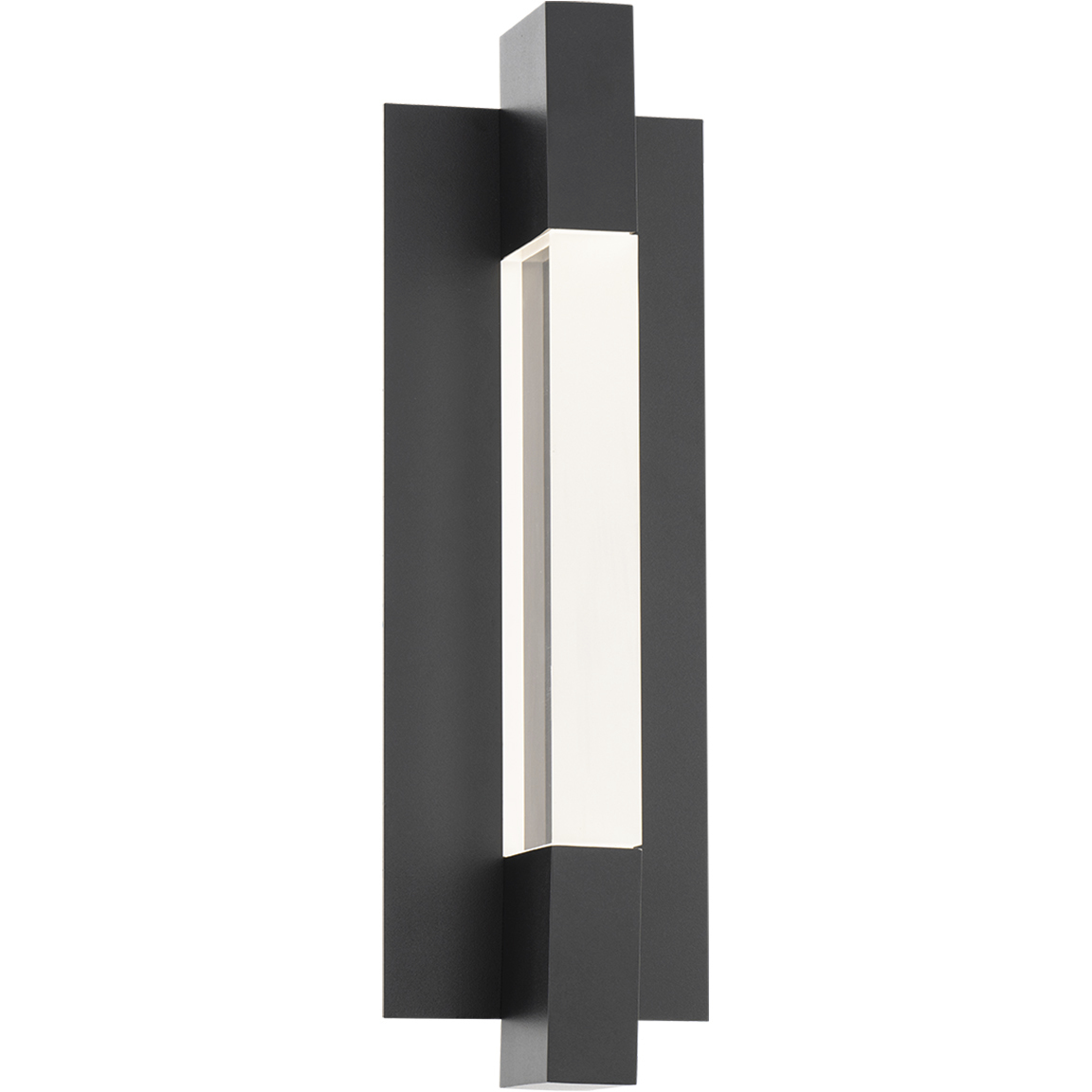 Heliograph 1 Light 18.1 inch Black Outdoor Wall Light in 2700K
