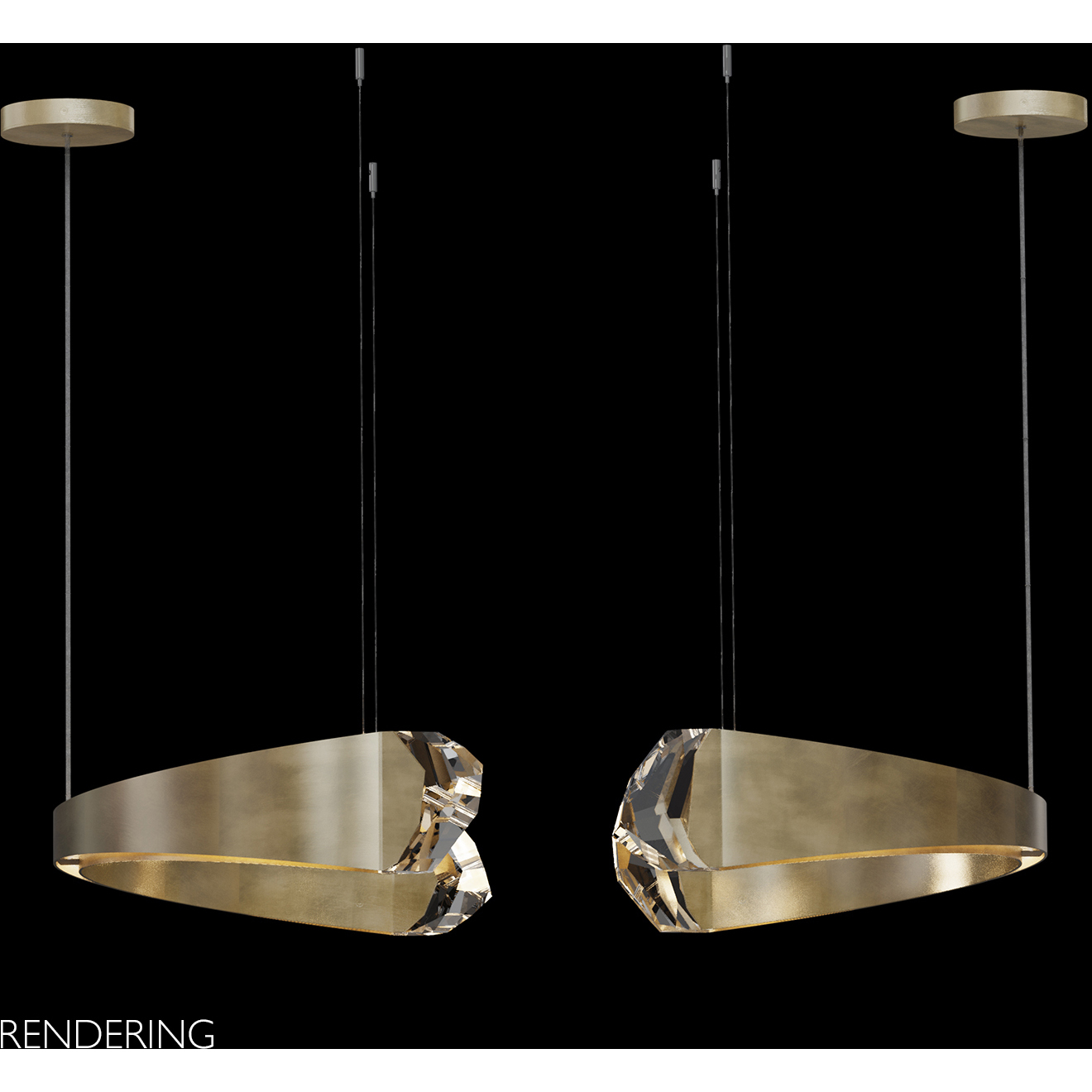 Strata 12 Light 49 inch Bronze Pendant Ceiling Light