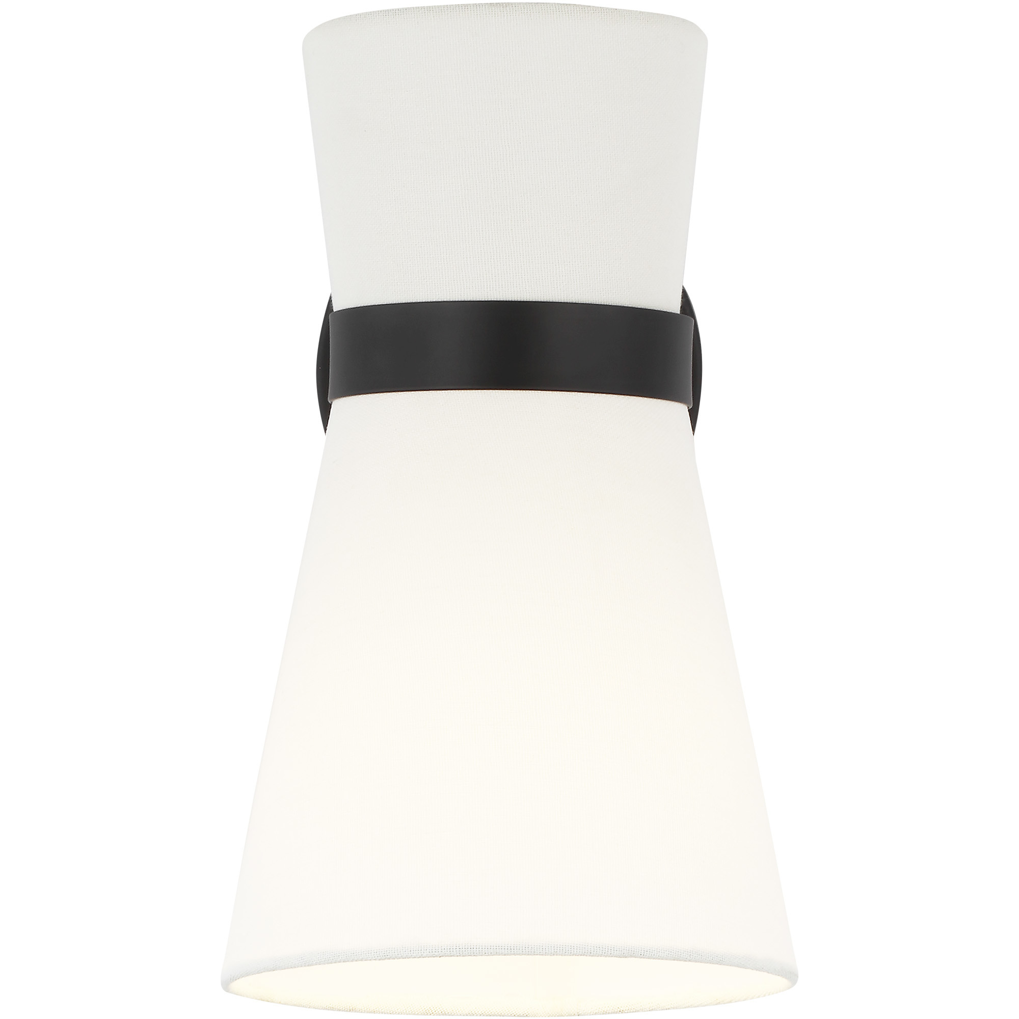 Clark 1 Light 7 inch Midnight Black Wall Bath Fixture Wall Light