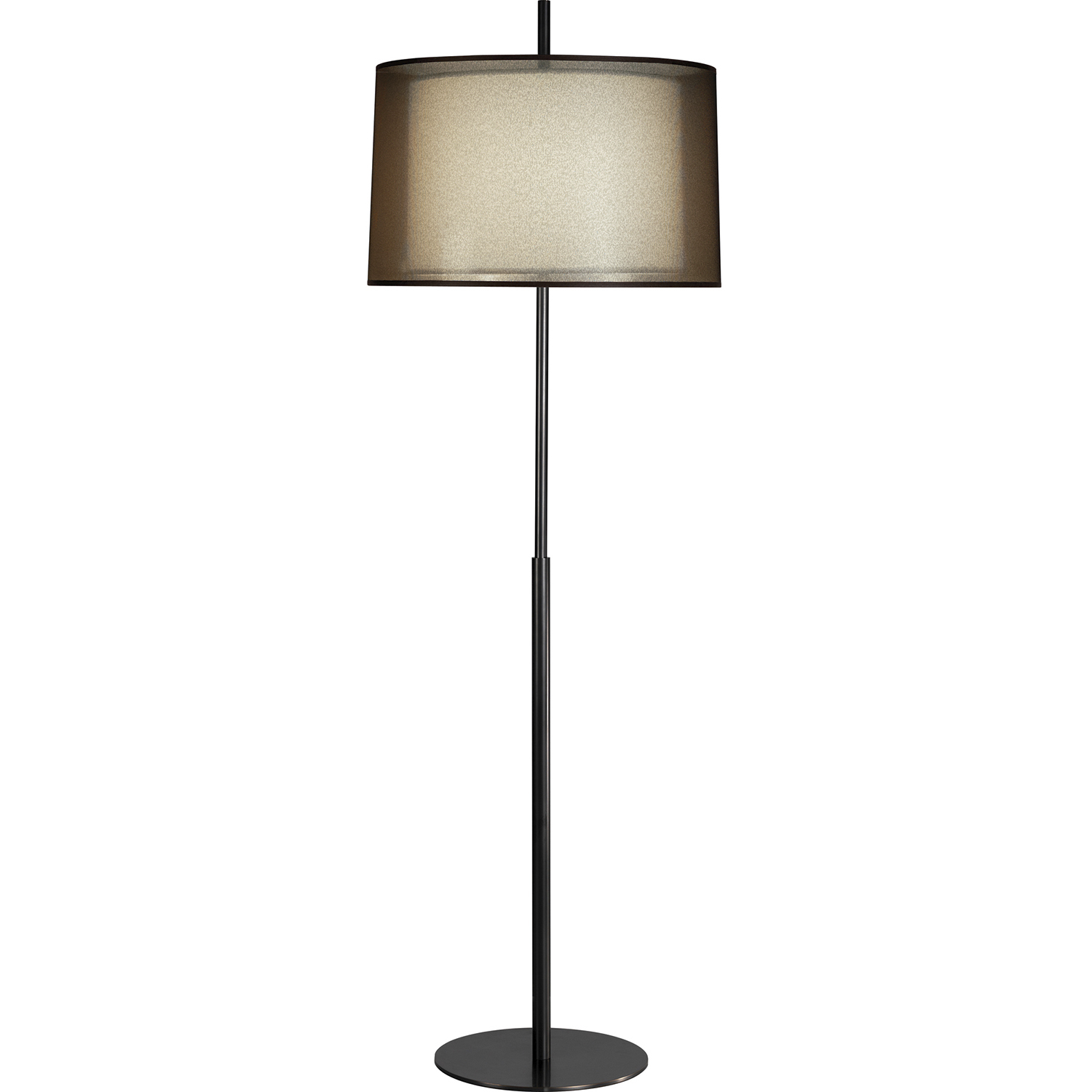 Saturnia 63.75 inch 150 watt Deep Patina Bronze Floor Lamp Portable Light