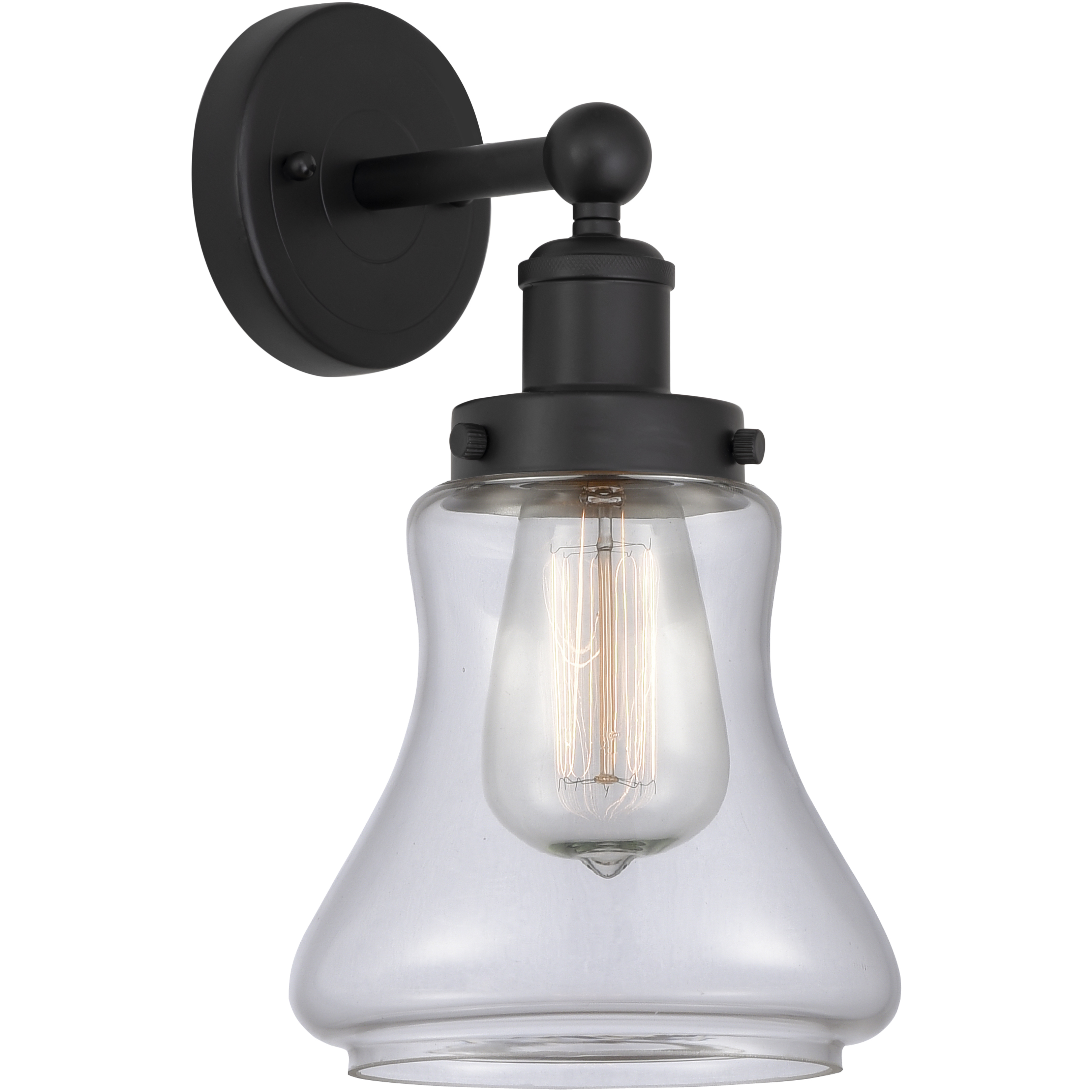 Bellmont 1 Light 6.5 inch Matte Black Sconce Wall Light