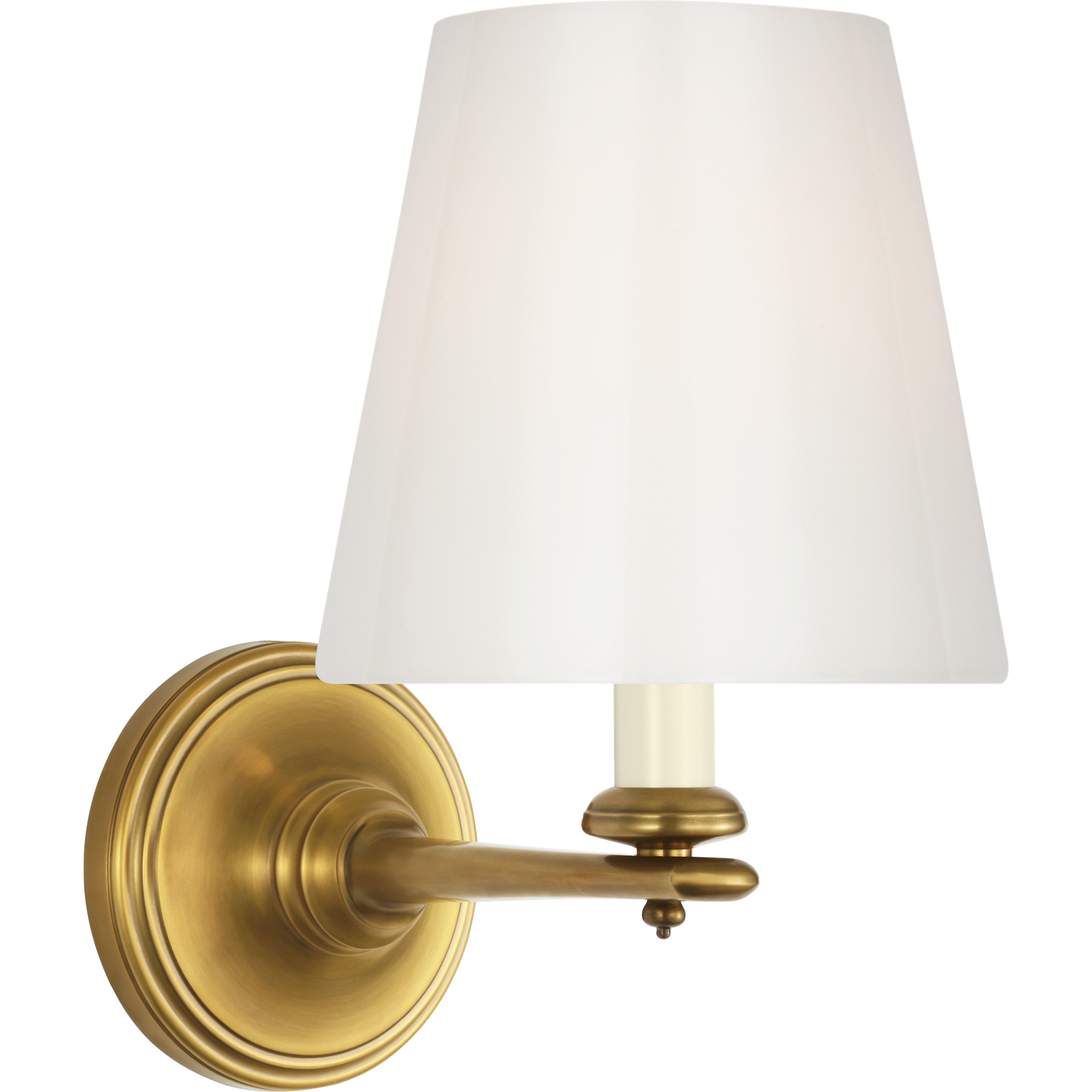 Marie Flanigan Tess LED 6 inch Soft Brass Single Sconce Wall Light