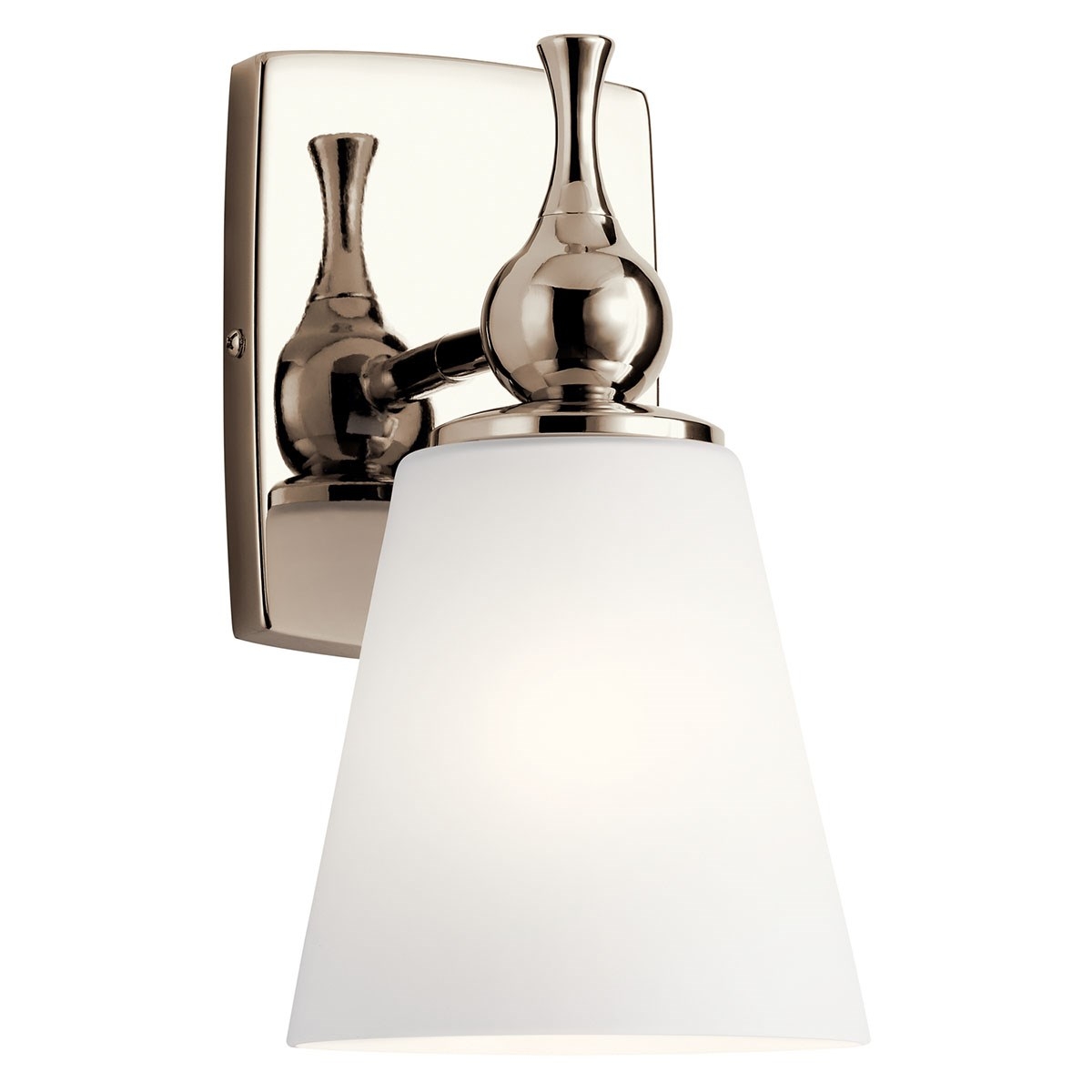 Cosabella 1 Light 6 inch Polished Nickel Wall Bracket Wall Light