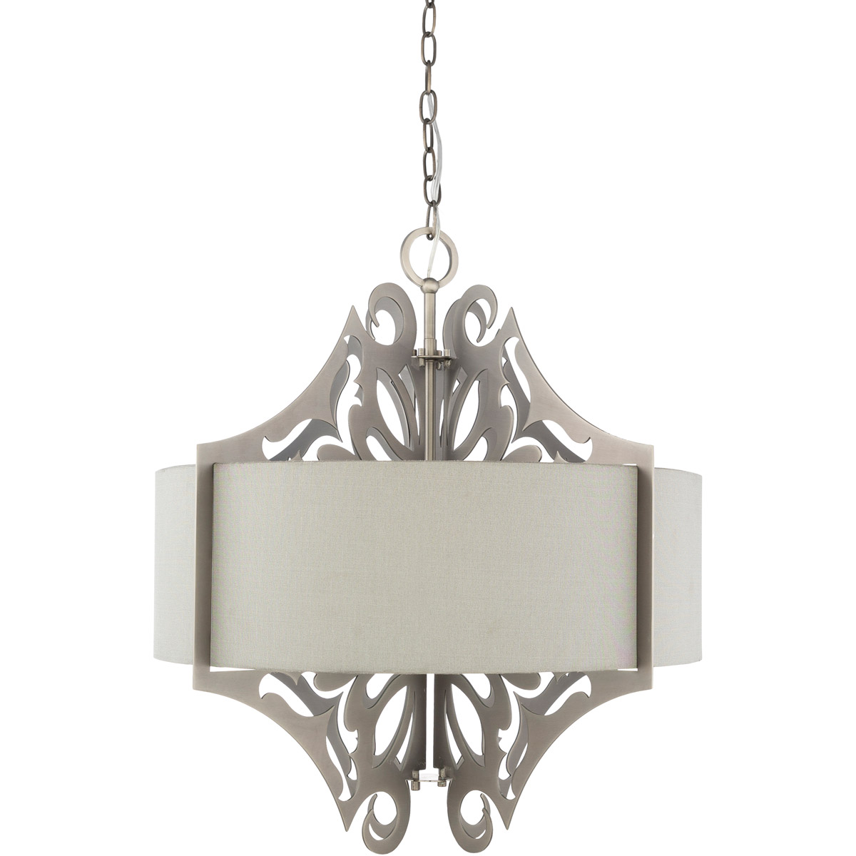 Roxy 3 Light 22 inch Medium Gray Pendant Ceiling Light