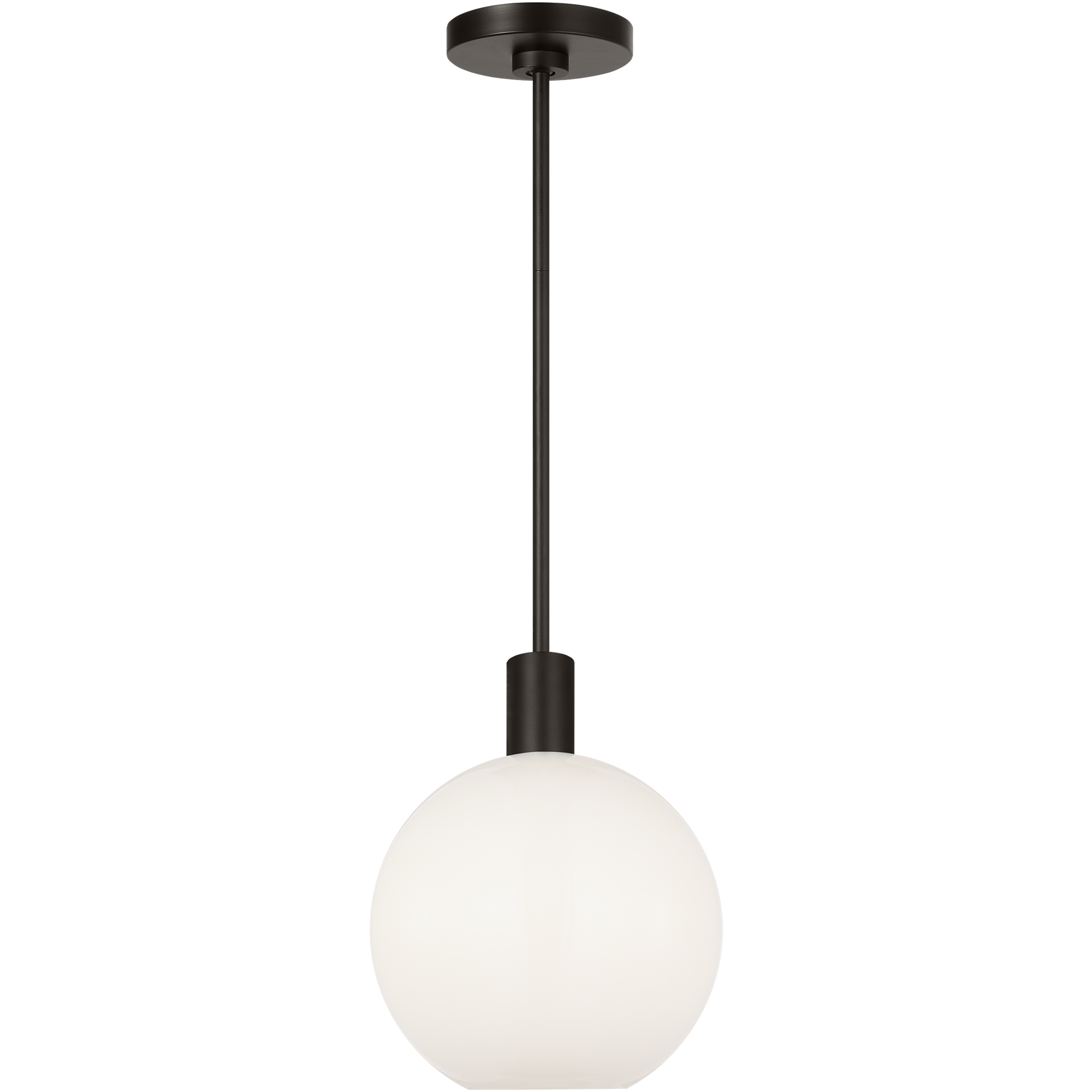 Drew & Jonathan Colewood 1 Light 12.5 inch Midnight Black Pendant Ceiling Light, Small