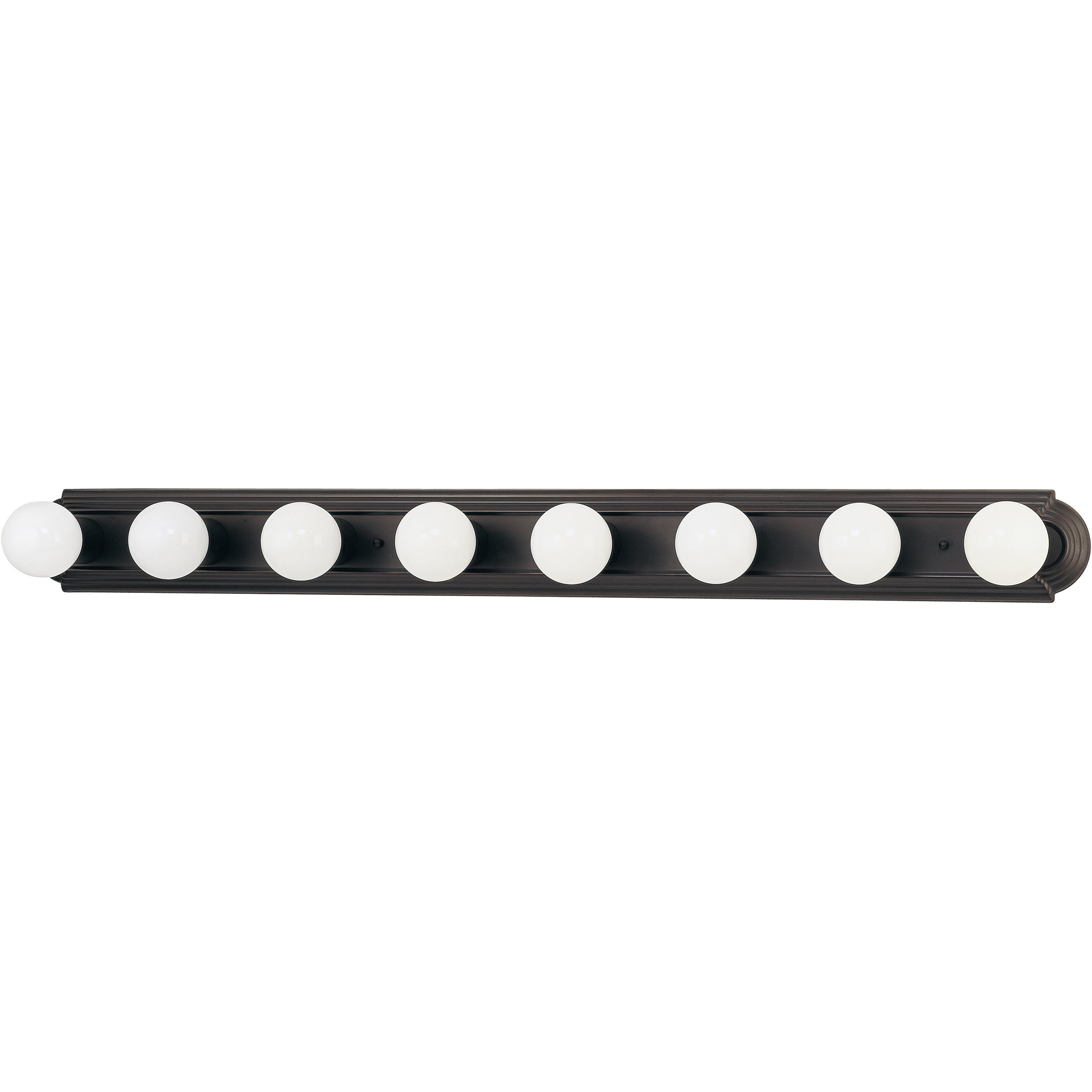 Brentwood 8 Light 48 inch Mahogany Bronze Vanity Light Wall Light