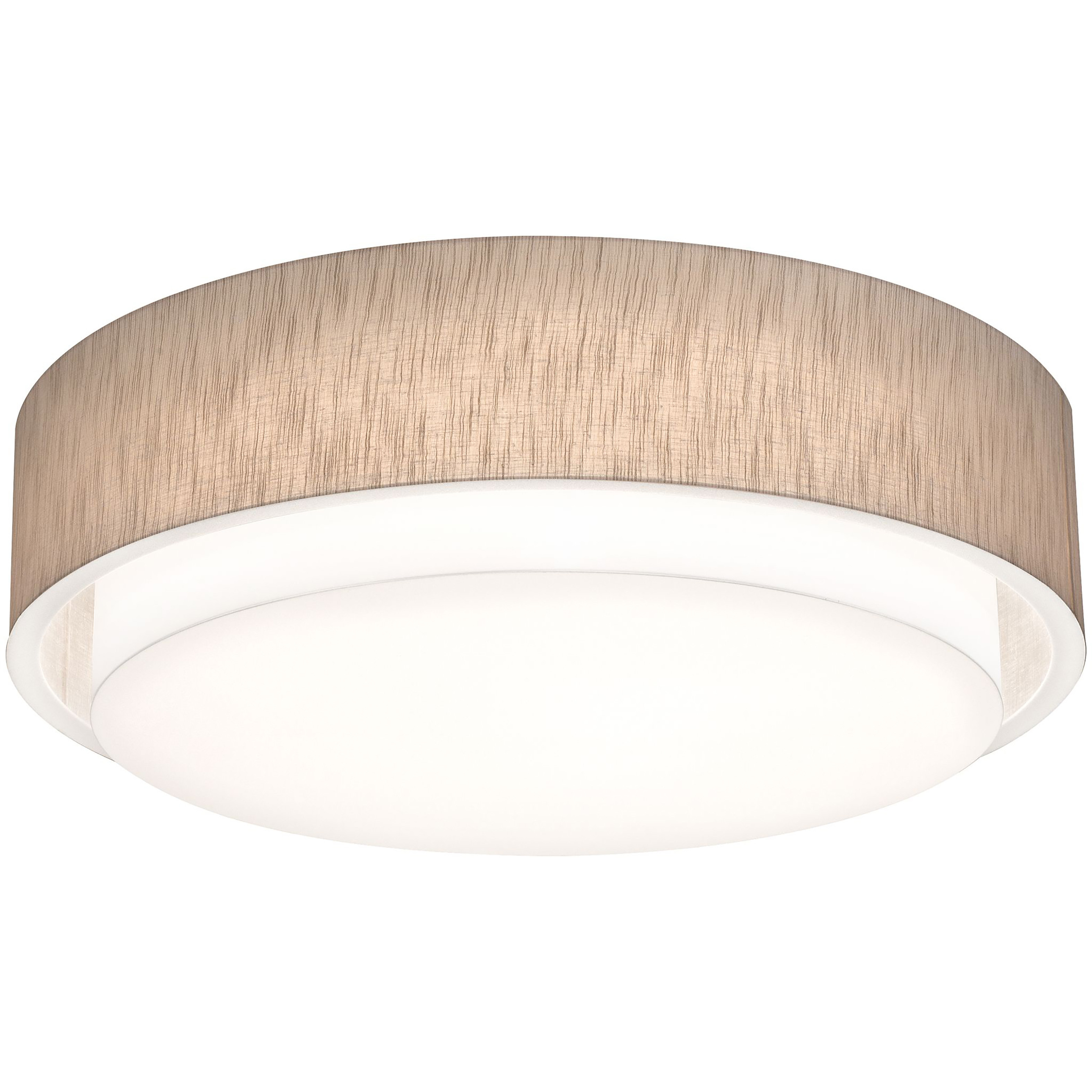 Sanibel 4 Light 32 inch Jute Flush Mount Ceiling Light in Incandescent