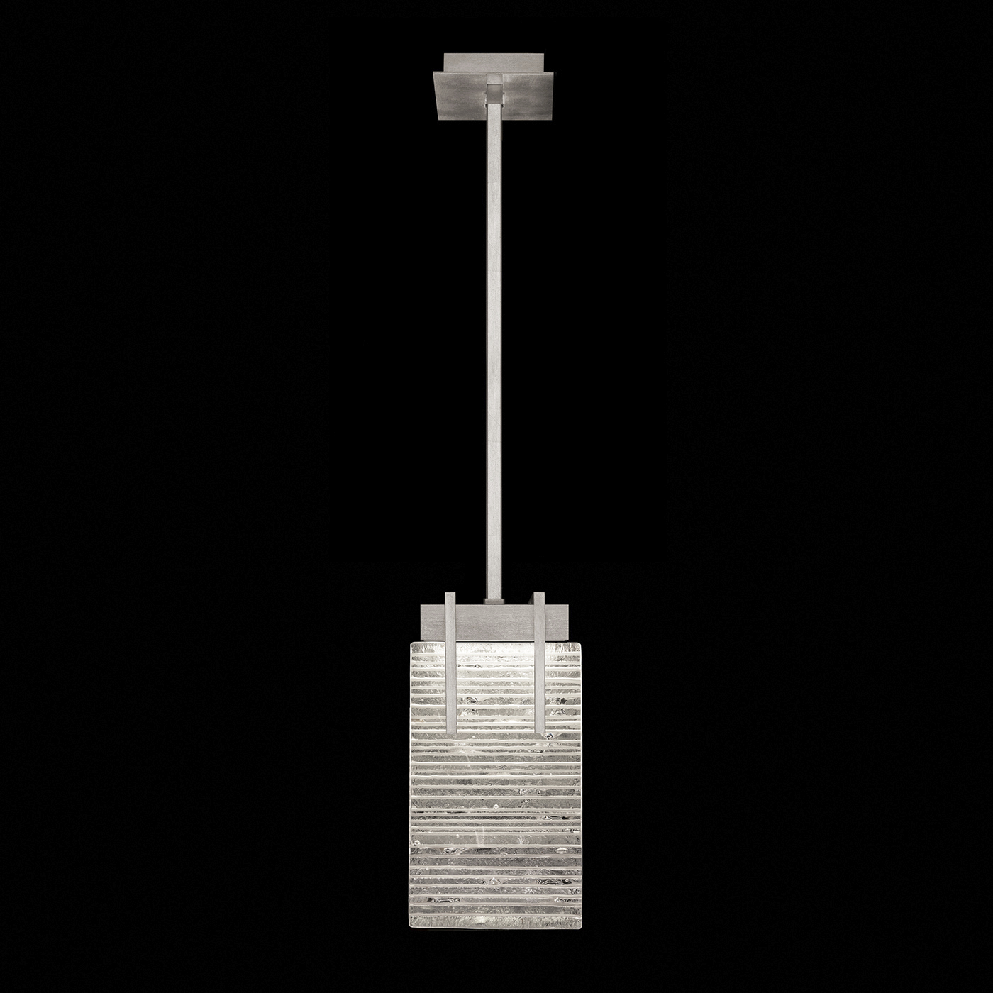 Terra 2 Light 7.75 inch Silver Pendant Ceiling Light