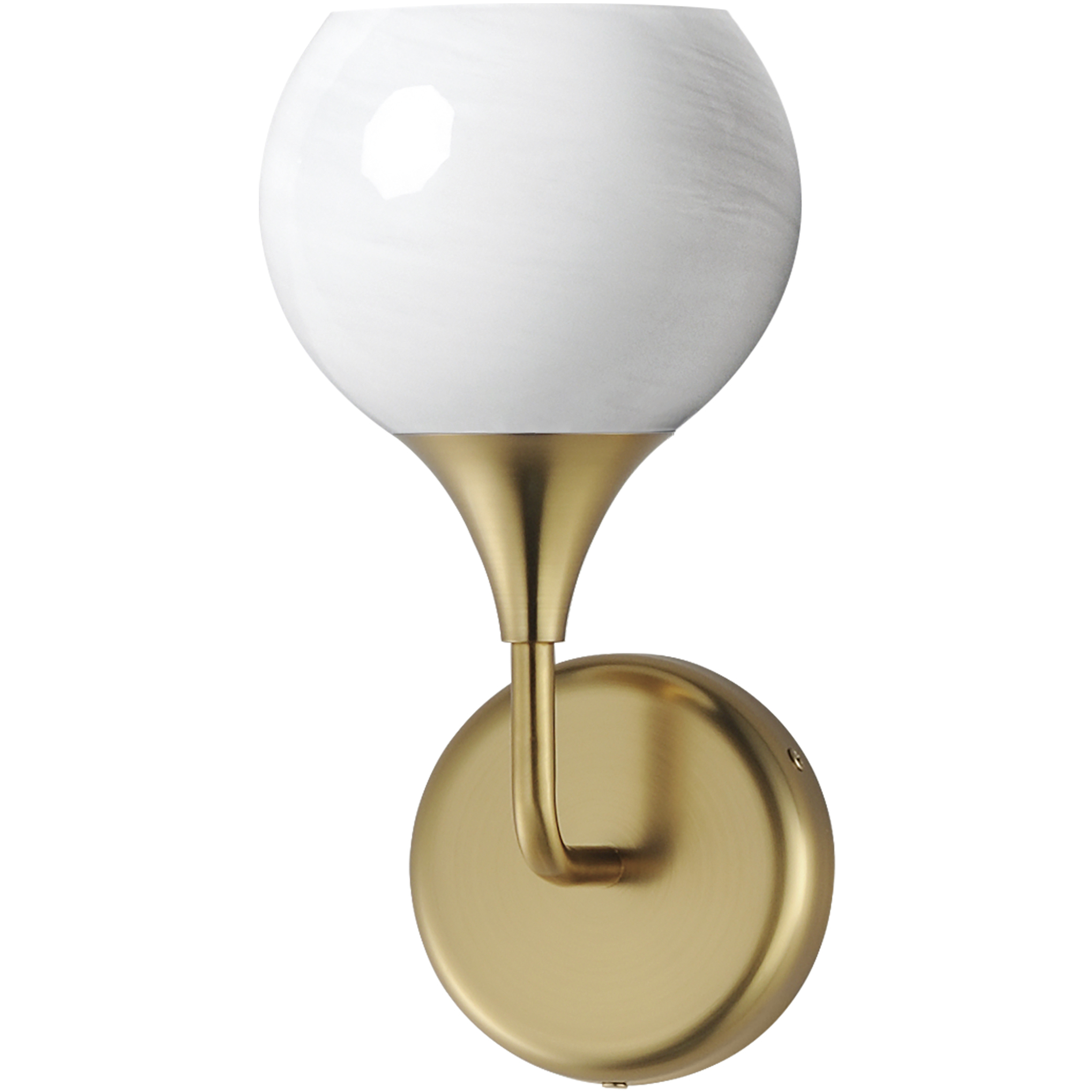 Neve 1 Light 6 inch Natural Aged Brass Wall Sconce Wall Light