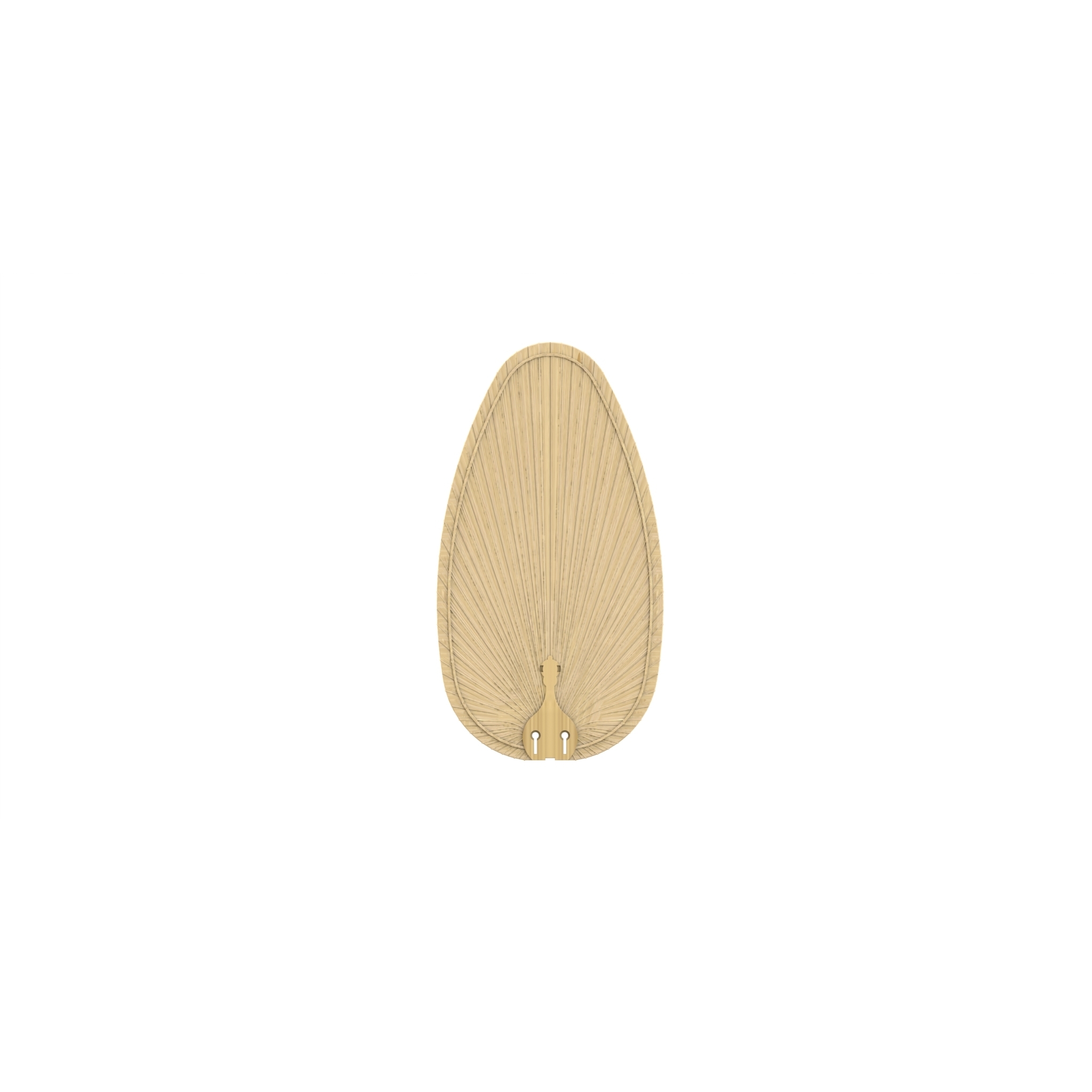 Blades Plastic Composite Natural Palm 22 inch each Fan Blade in 52, Tan, 5