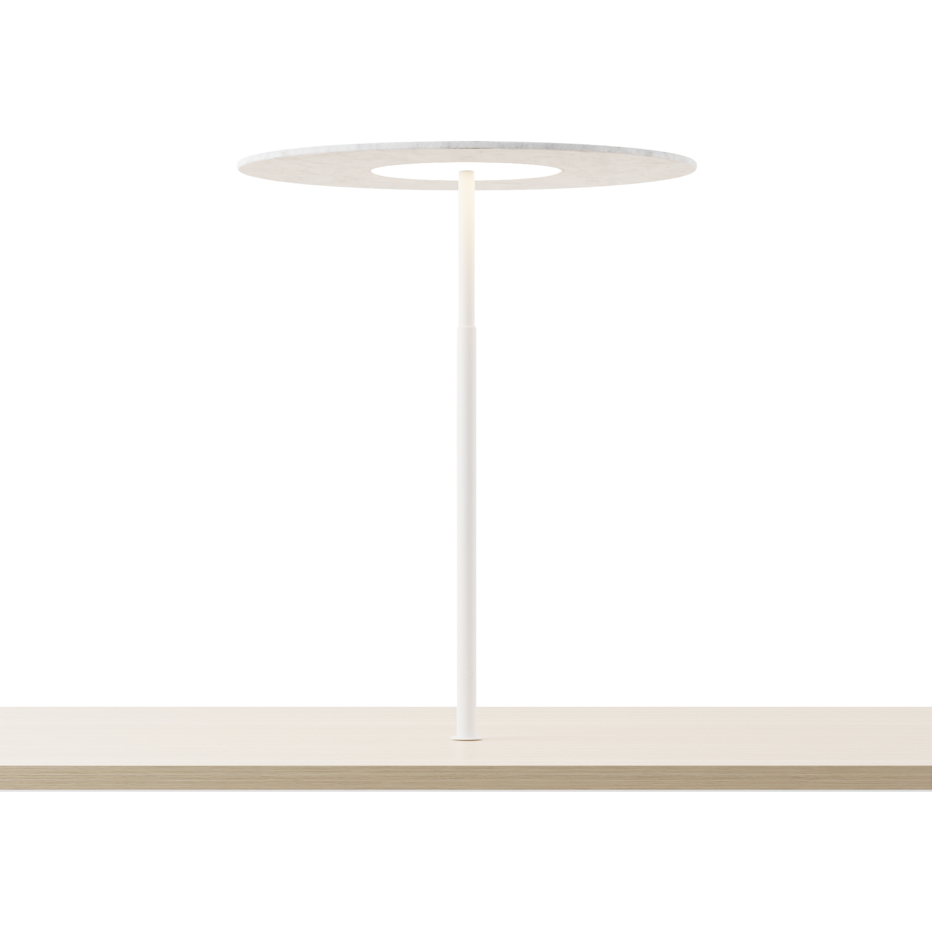 Yurei 22 inch 14.00 watt Matte White Co-Working Lamp Portable Light