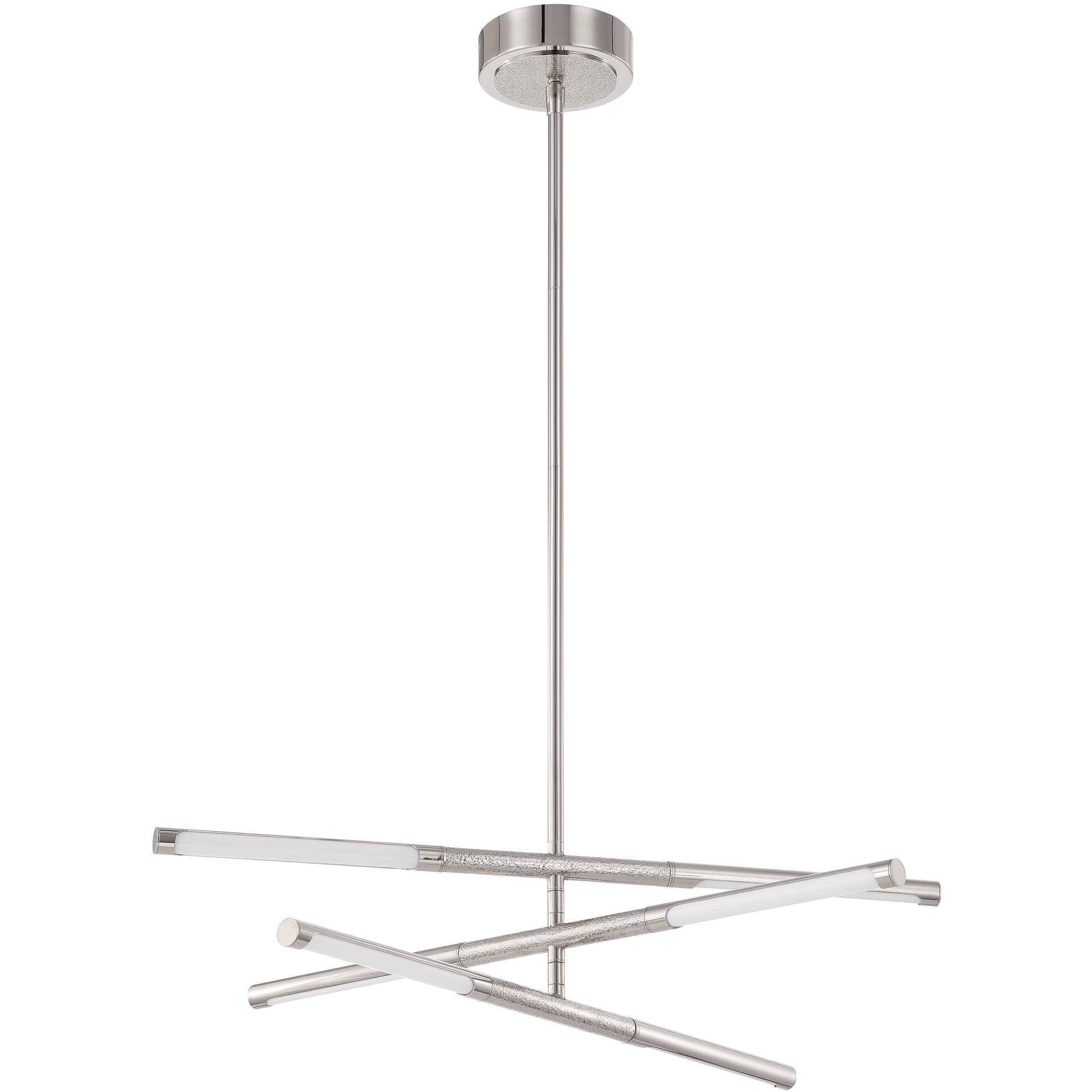 Overture LED 24 inch Polished Nickel Chandelier Ceiling Light