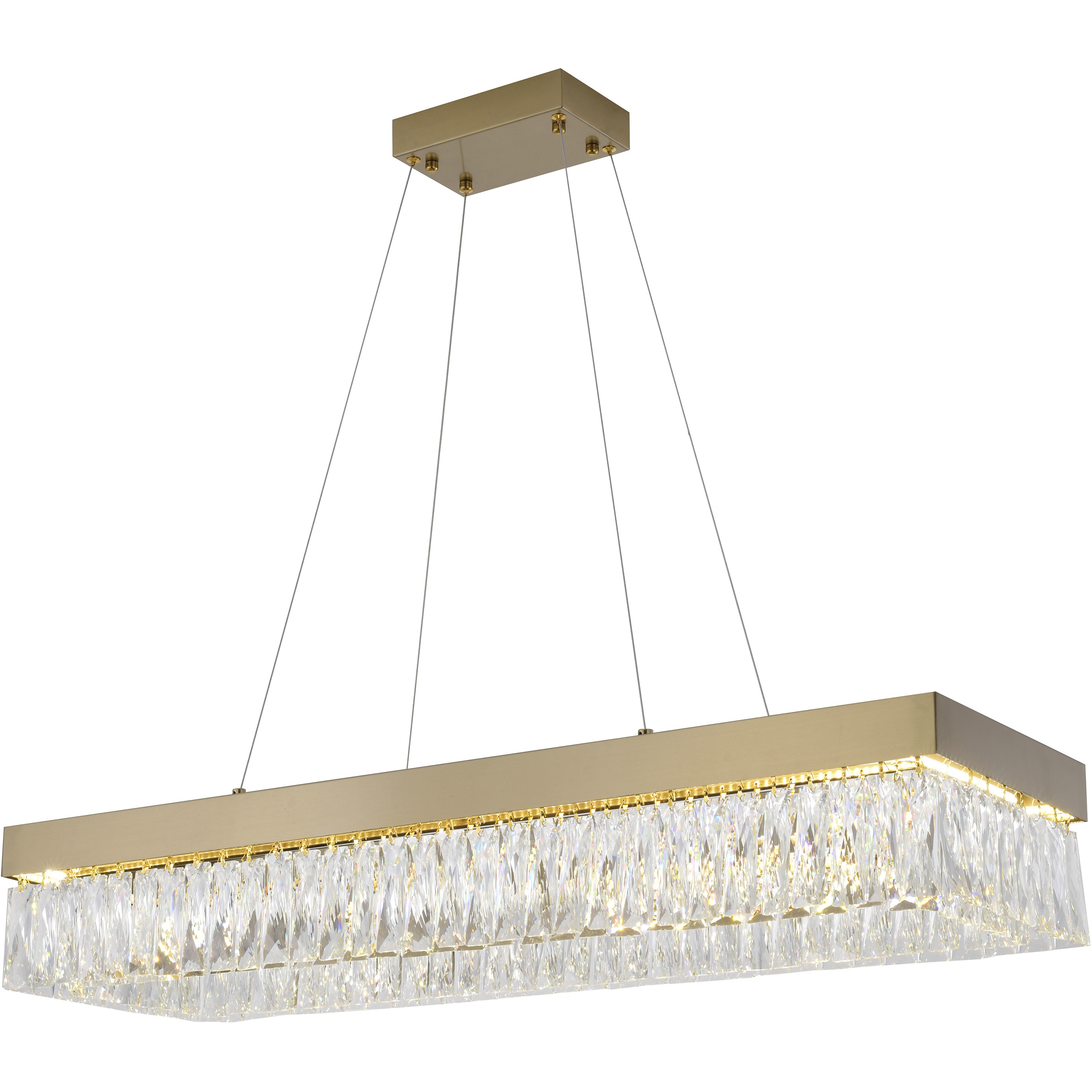 Canada LED 12 inch Gold Chandelier Ceiling Light