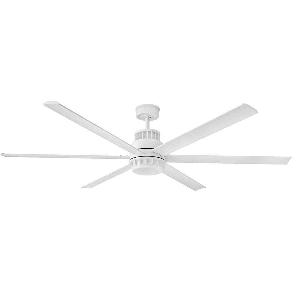 Draftsman 72 inch Matte White Fan