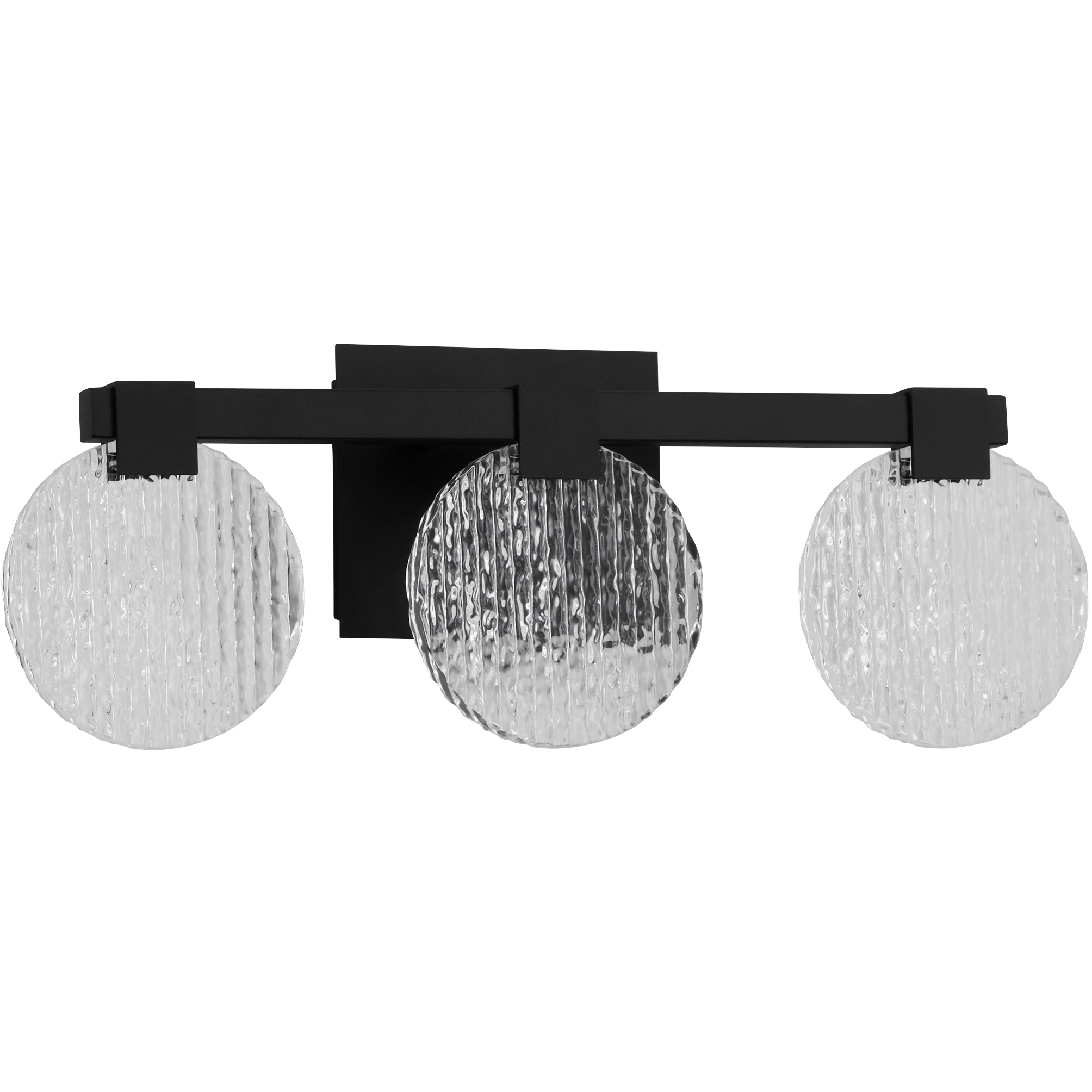 Axiom 3 Light 22 inch Black Vanity Light Wall Light