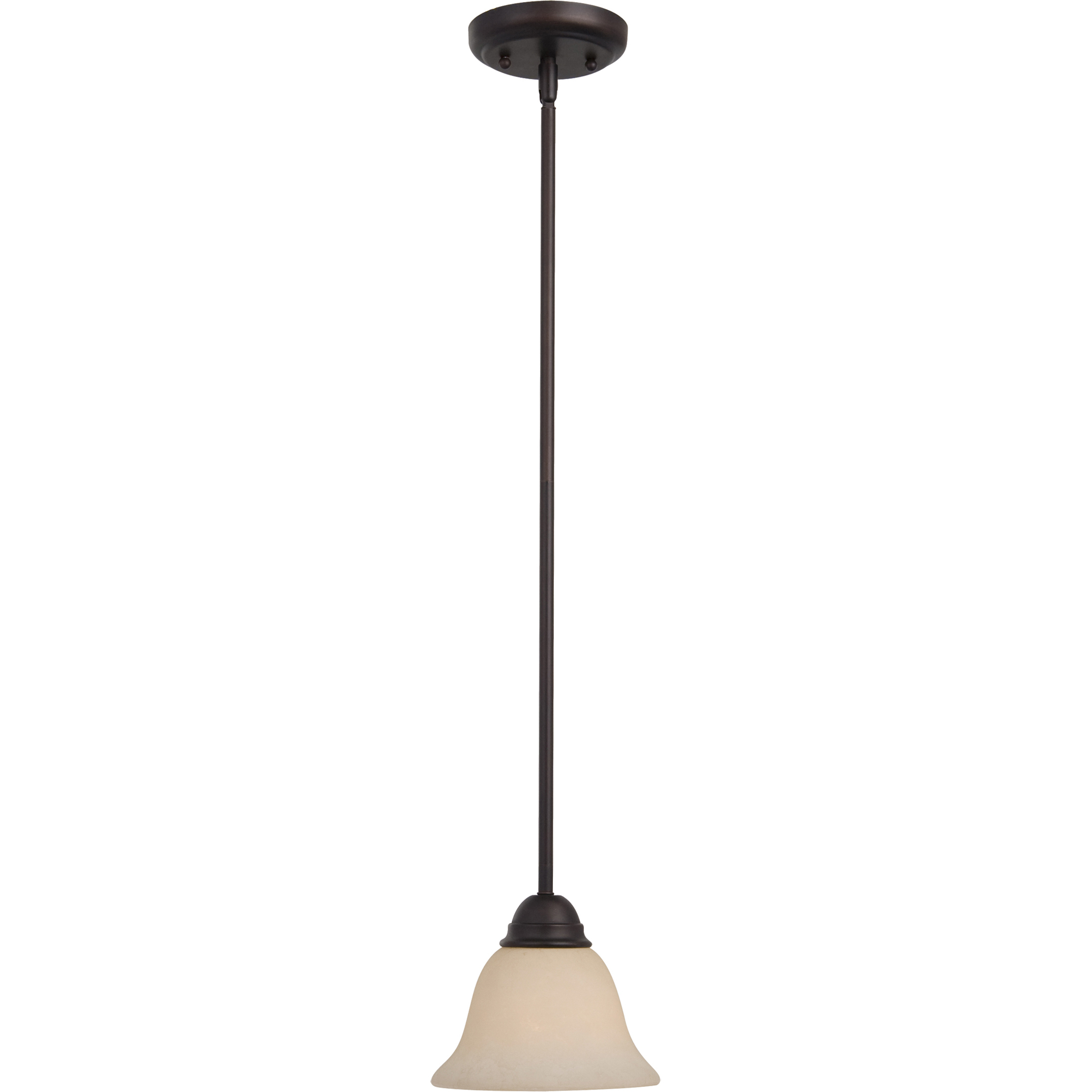 Manor 1 Light 7 inch Oil Rubbed Bronze Mini Pendant Ceiling Light