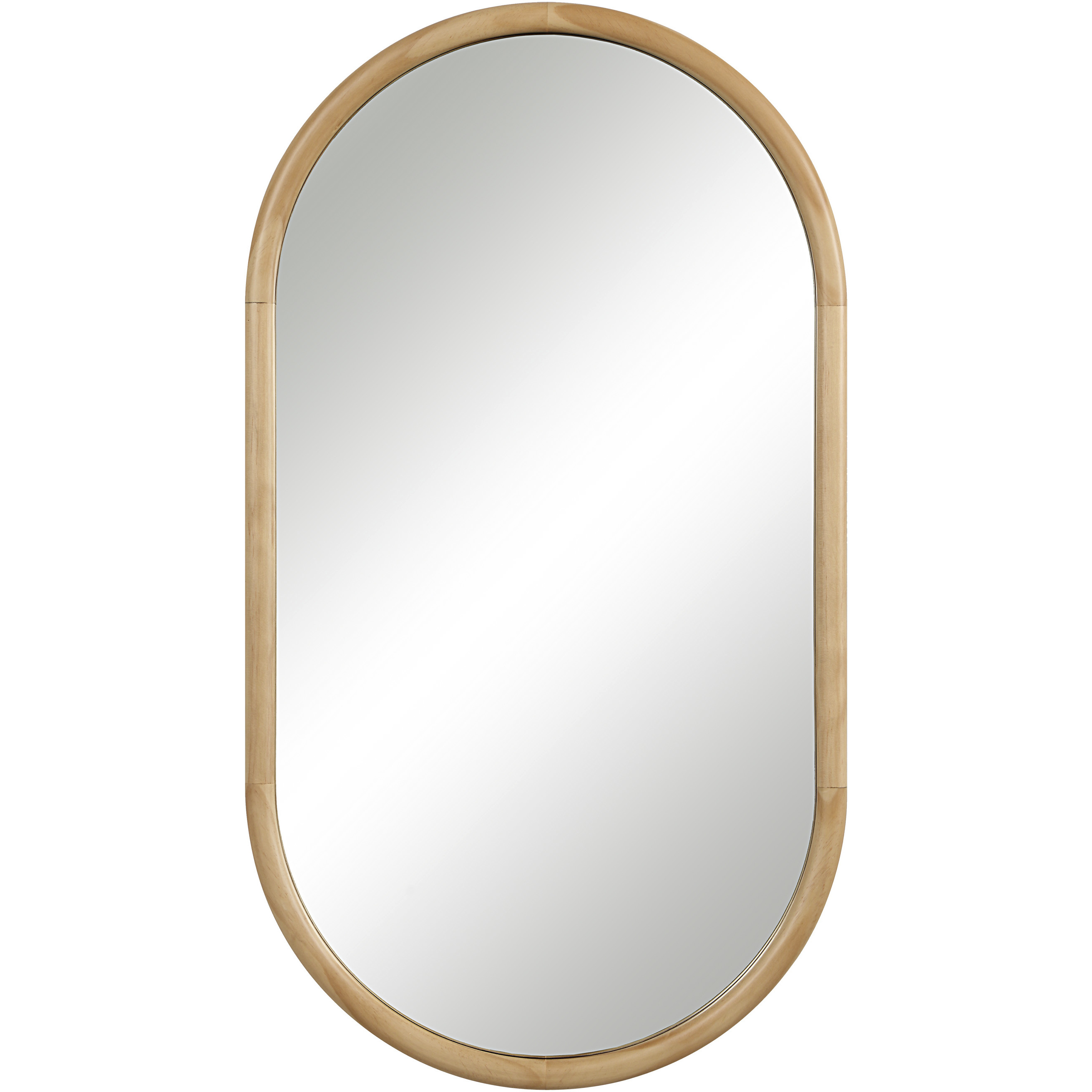 Puno 36 X 20 inch Natural Wall Mirror