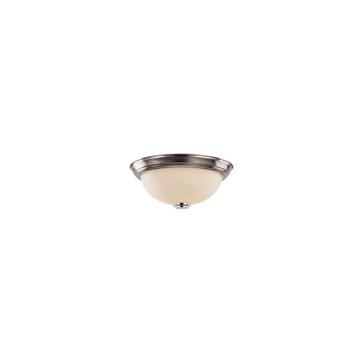 Mod Pod 3 Light 15 inch Brushed Nickel Flushmount Ceiling Light