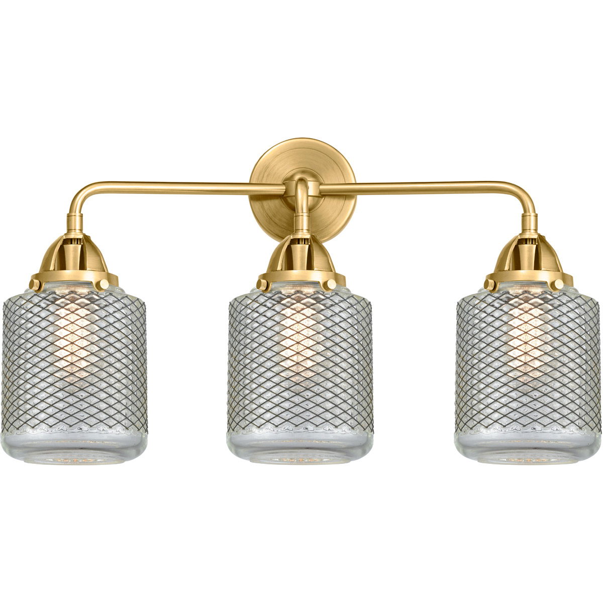 Nouveau 2 Stanton LED 24 inch Satin Gold Bath Vanity Light Wall Light