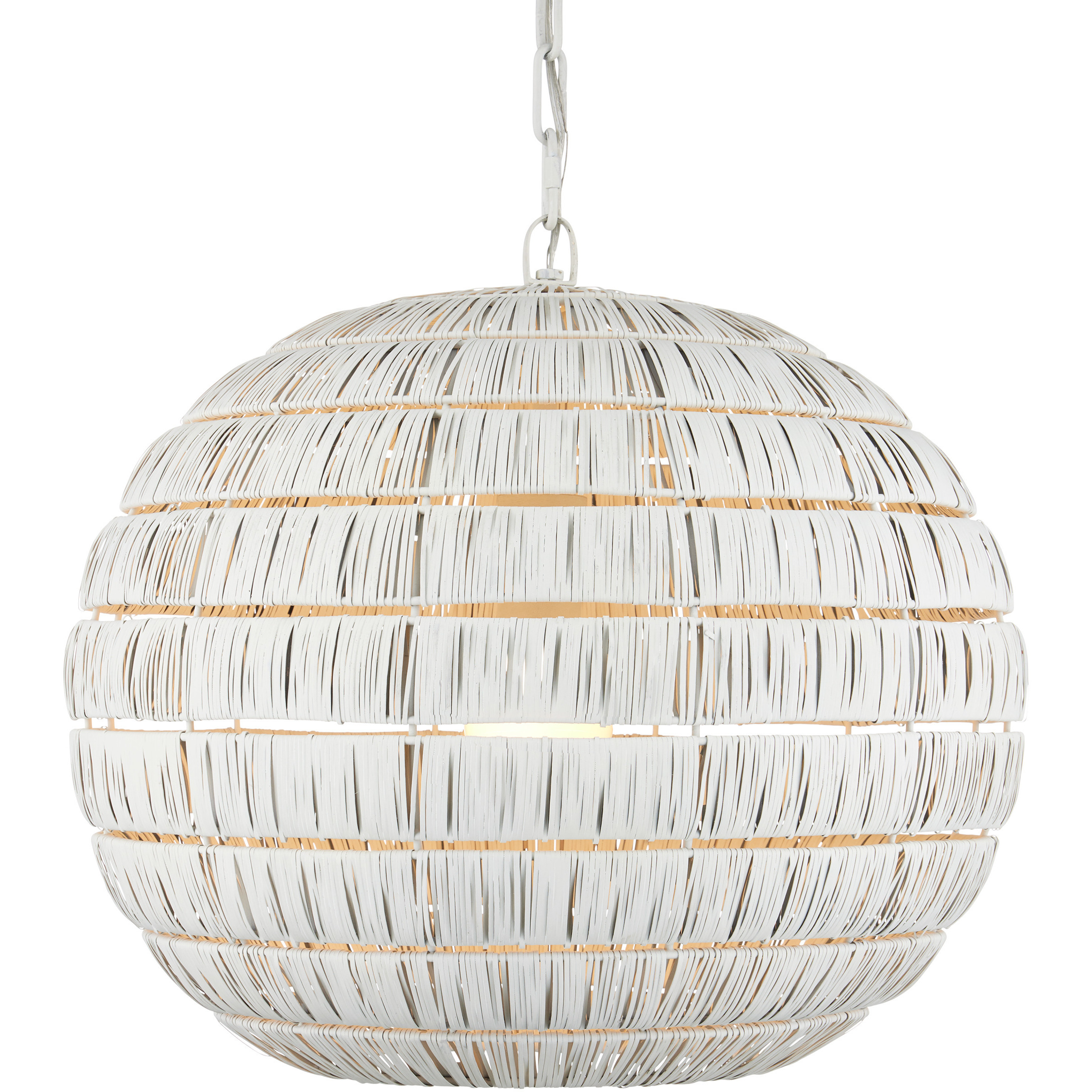 Panopolis 1 Light 20 inch White Pendant Ceiling Light