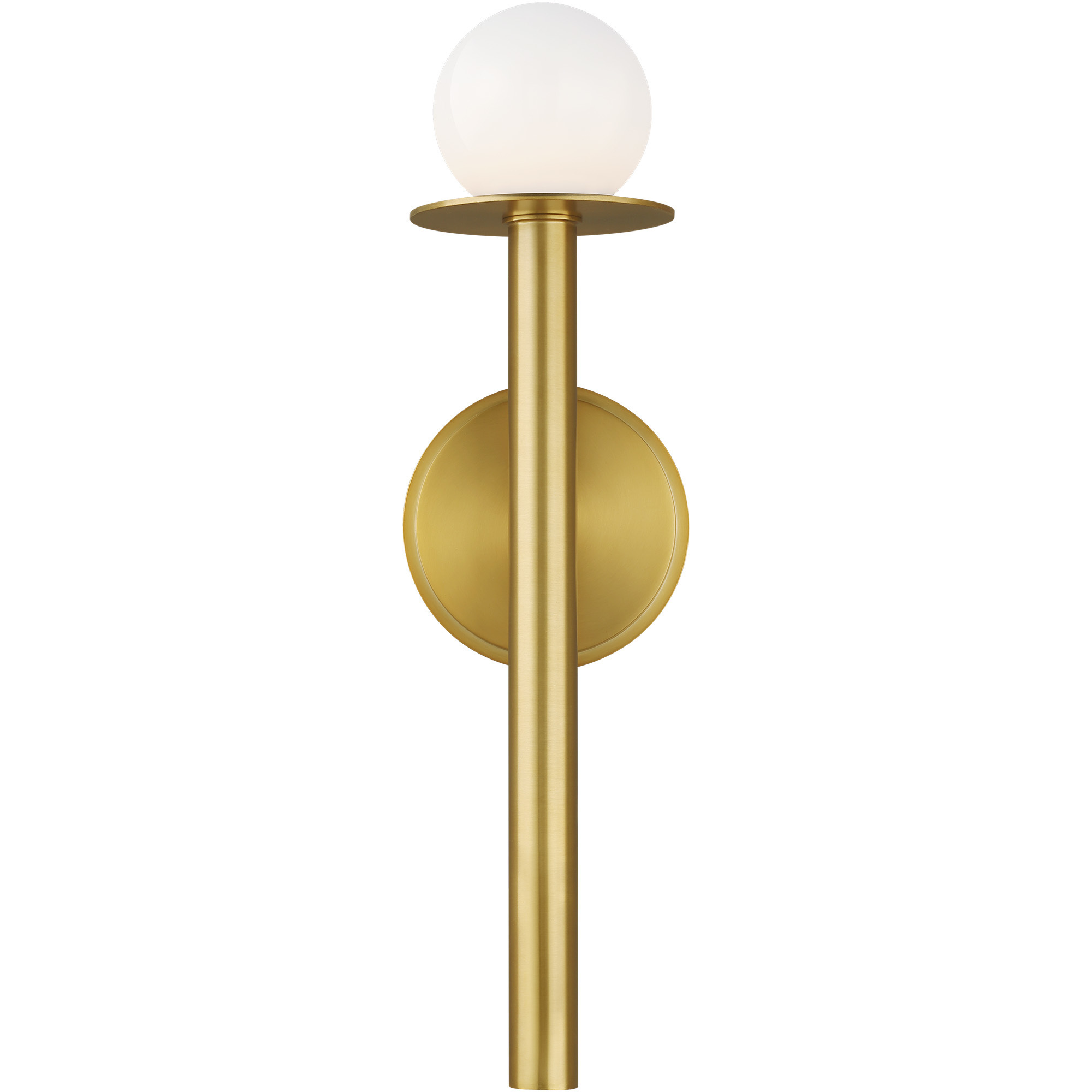Kelly by Kelly Wearstler Nodes 1 Light 4.75 inch Burnished Brass Wall Sconce Wall Light