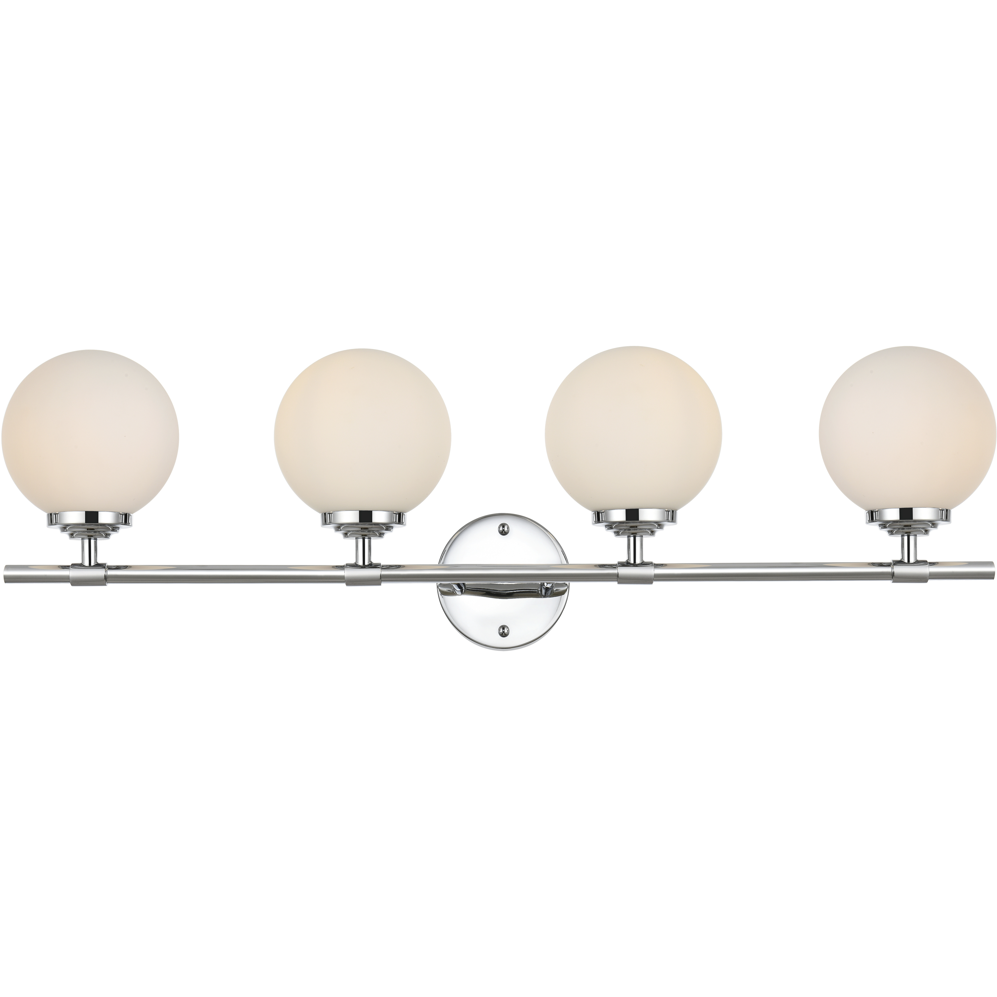 Ansley 4 Light 33 inch Chrome Bath Sconce Wall Light