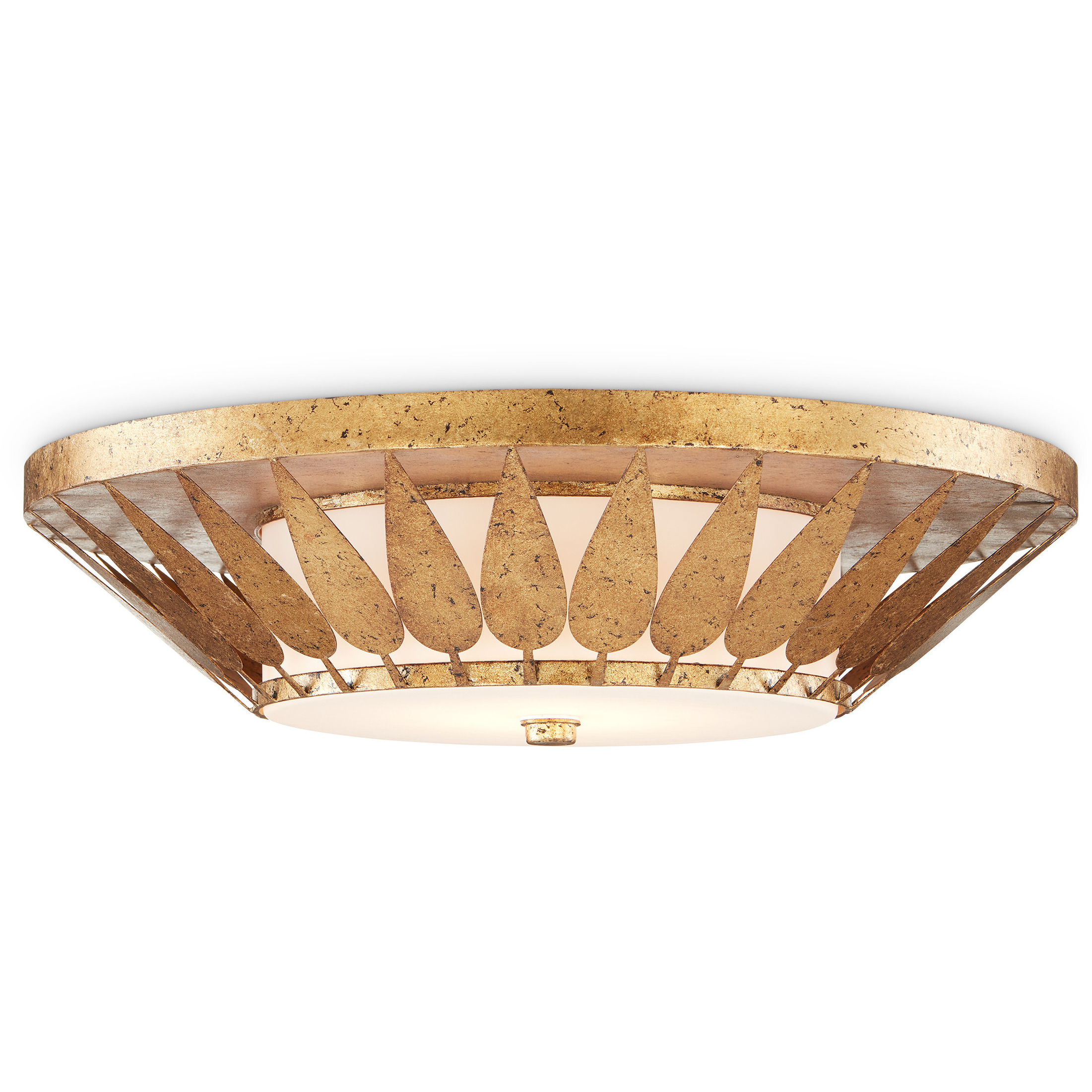 Floris LED 22 inch Autumn Gold Flush Mount Ceiling Light