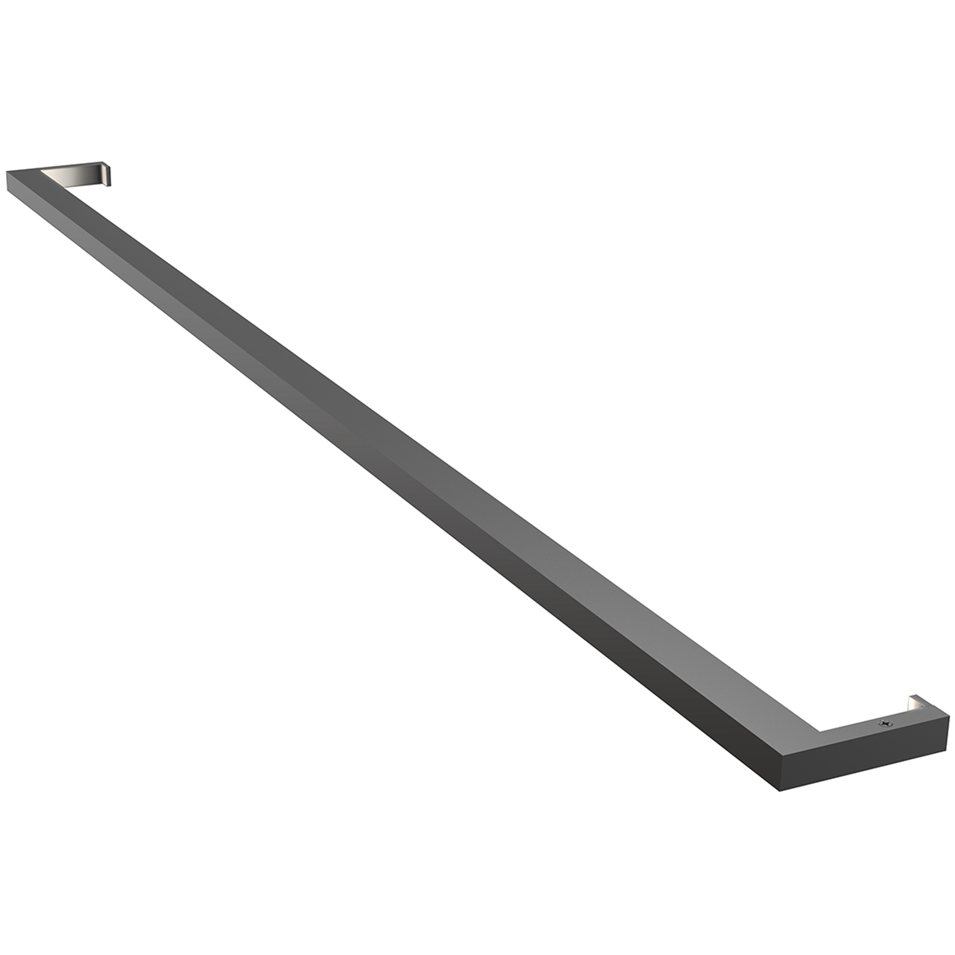 Thin-Line LED 48 inch Satin Black Wall Light