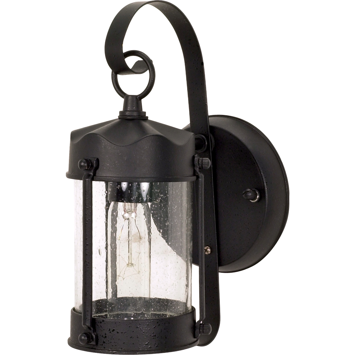 Brentwood 1 Light 10.63 inch Textured Black Outdoor Wall Lantern