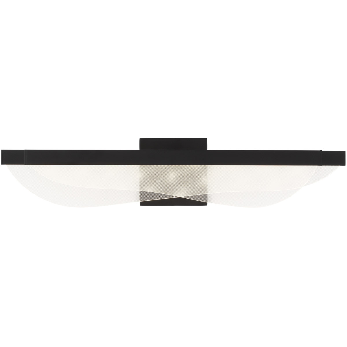 Sean Lavin Nyra LED 24.7 inch Nightshade Black Bath Light Wall Light in LED 90 CRI 3000K 120V, Integrated LED