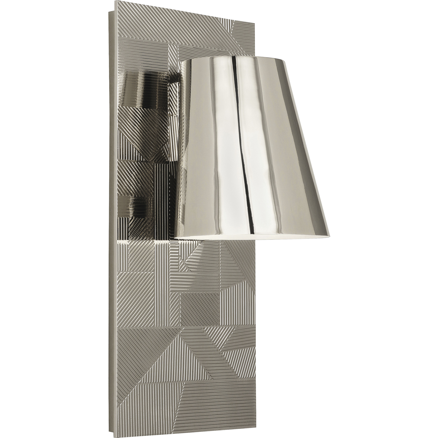 Michael Berman Brut 1 Light 7 inch Polished Nickel Wall Sconce Wall Light