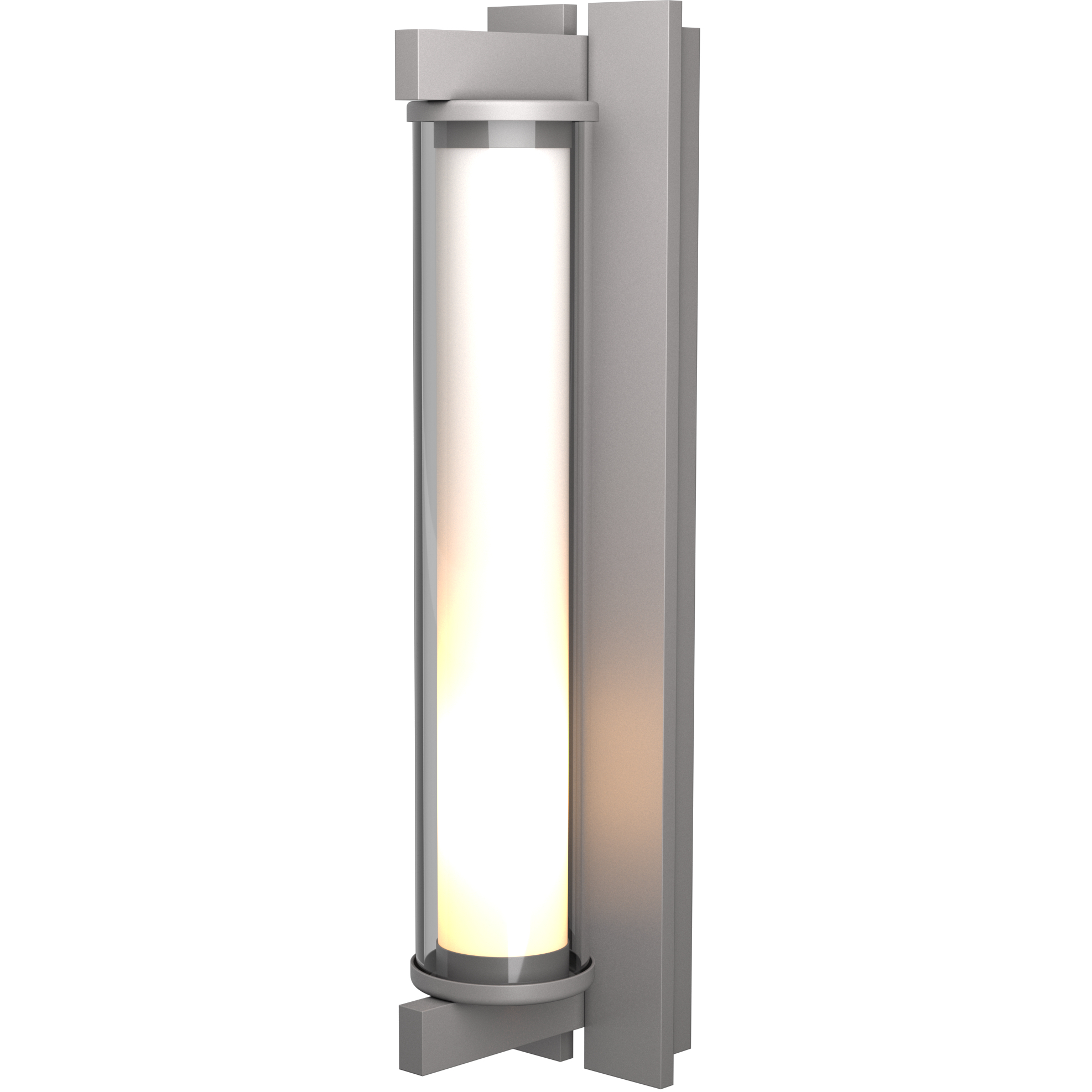 Fuse 1 Light 21 inch Coastal Burnished Steel Outdoor Sconce, Large