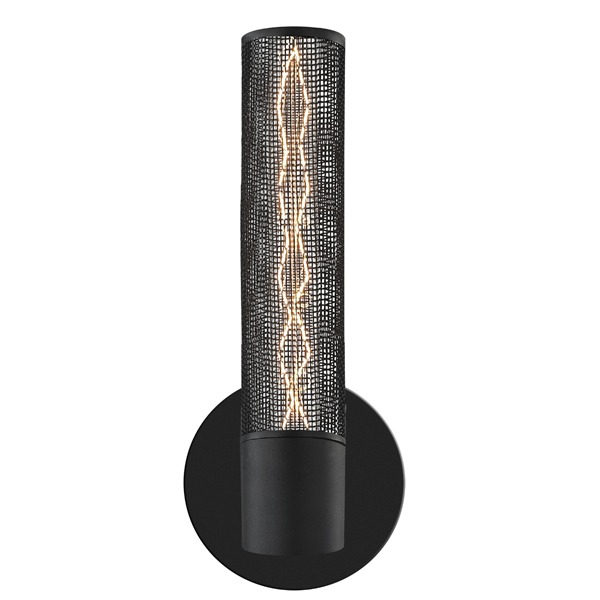 Urban Edge 2 Light 5 inch Textured Black ADA Sconce Wall Light