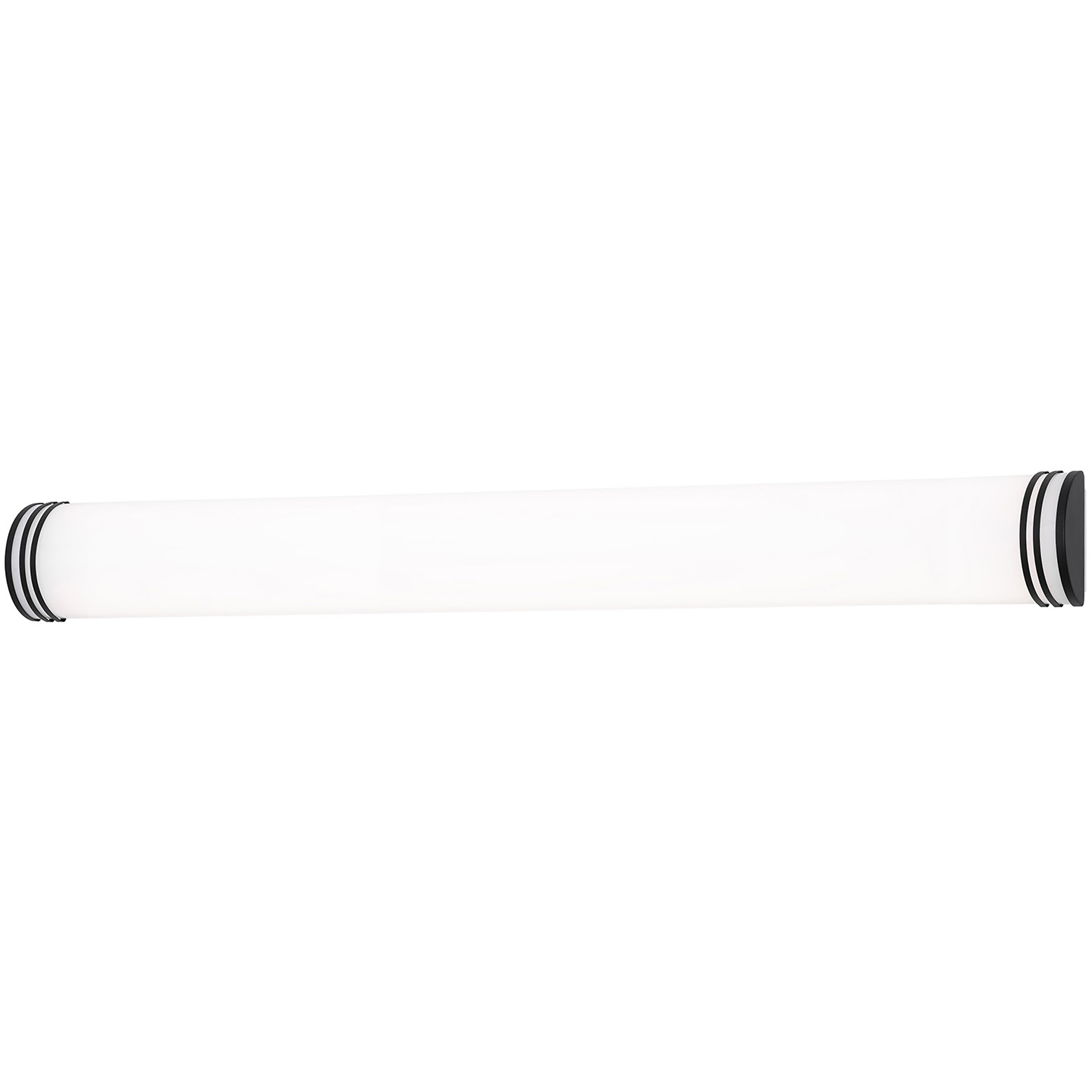Palmer LED 48 inch Black Vanity Light Wall Light