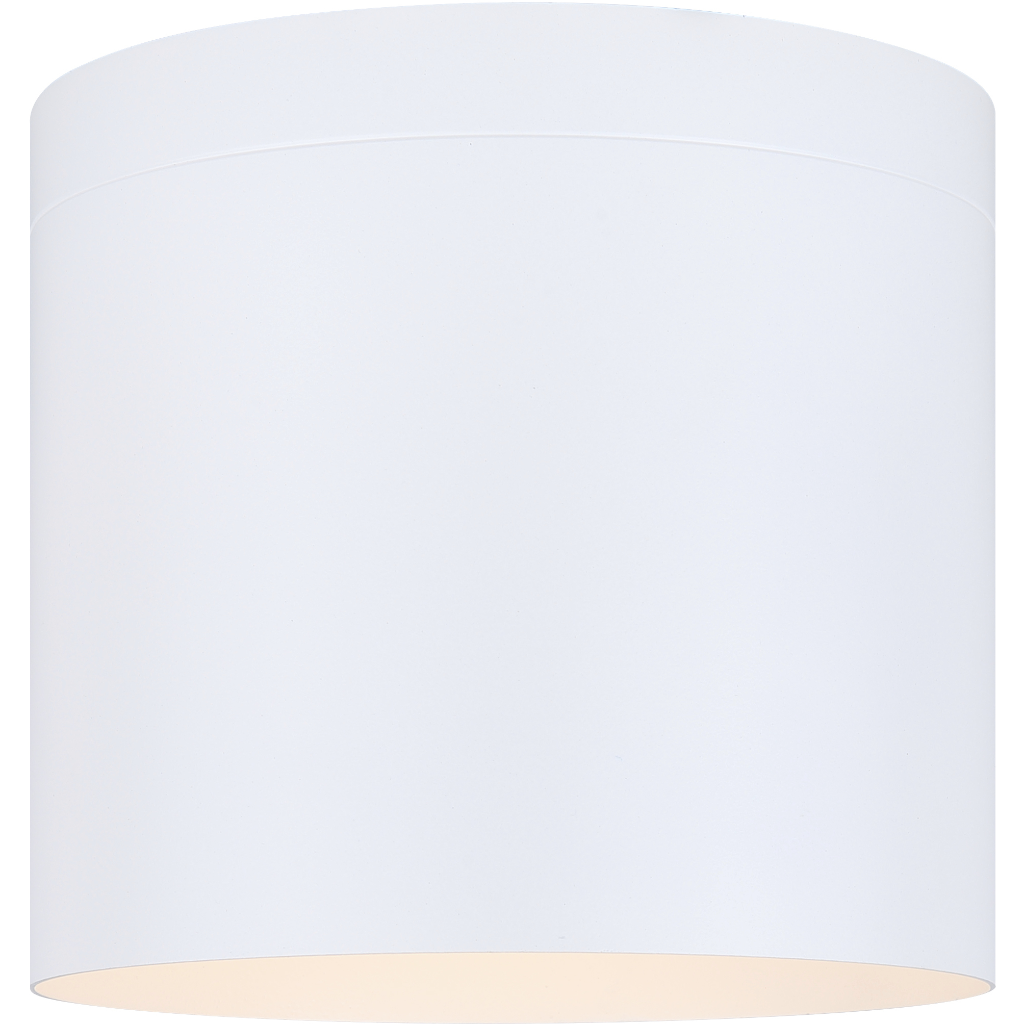 Agna 1 Light 8 inch Matte White Flush Mount Ceiling Light