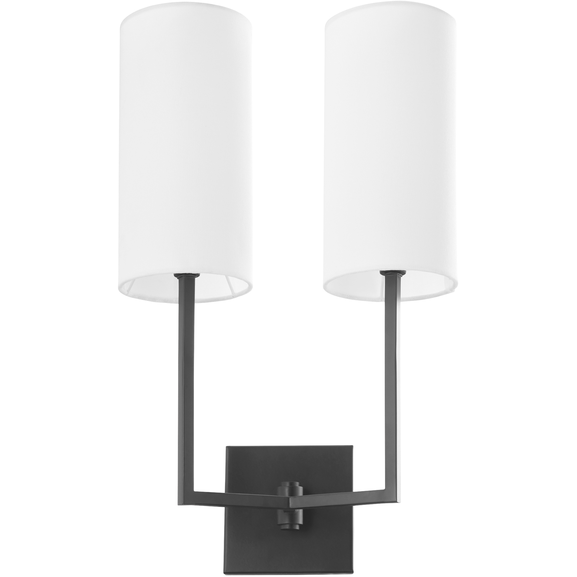 Merrick 2 Light 13 inch Matte Black Wall Sconce Wall Light
