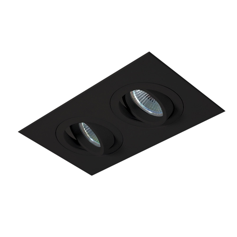 Signature 12V Halogen 3.25 inch Black Undercabinet Recessed Lighting