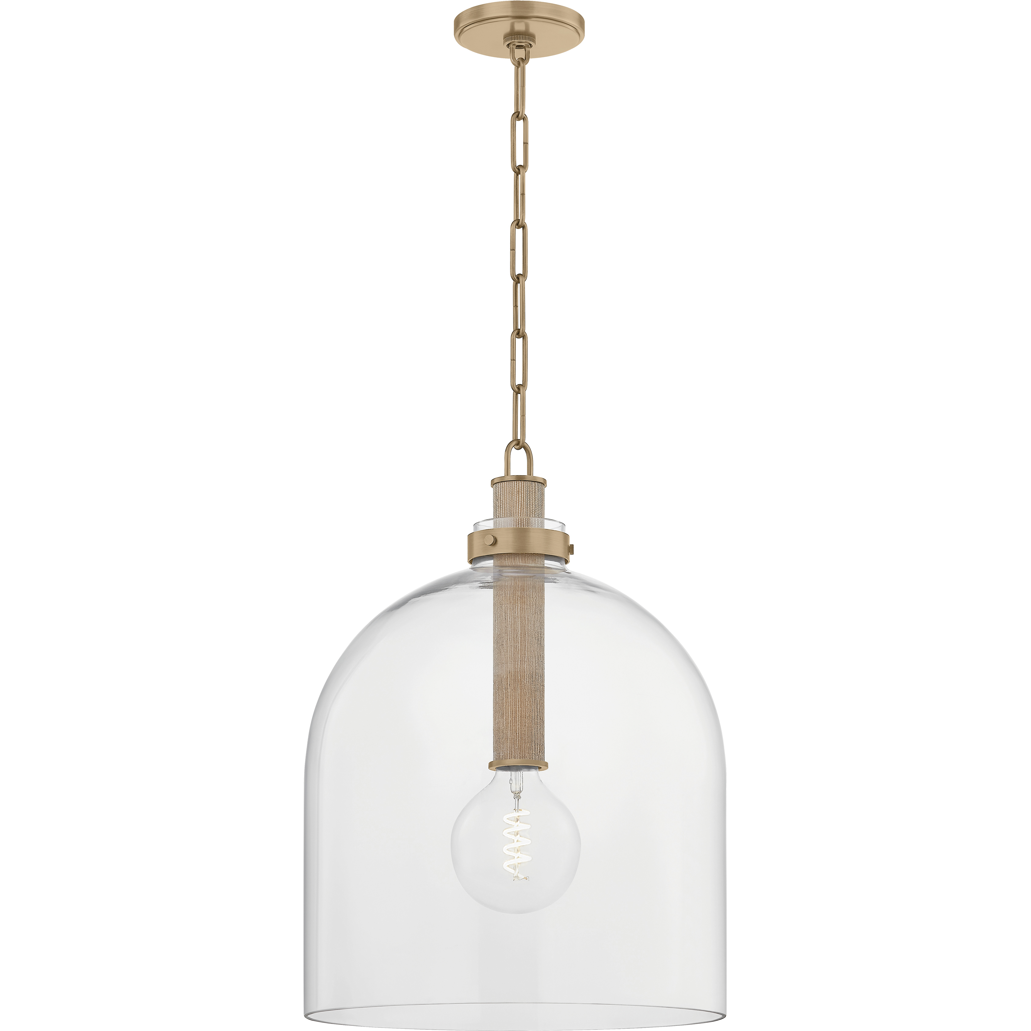 Kori 1 Light 15.75 inch Patina Brass Pendant Ceiling Light