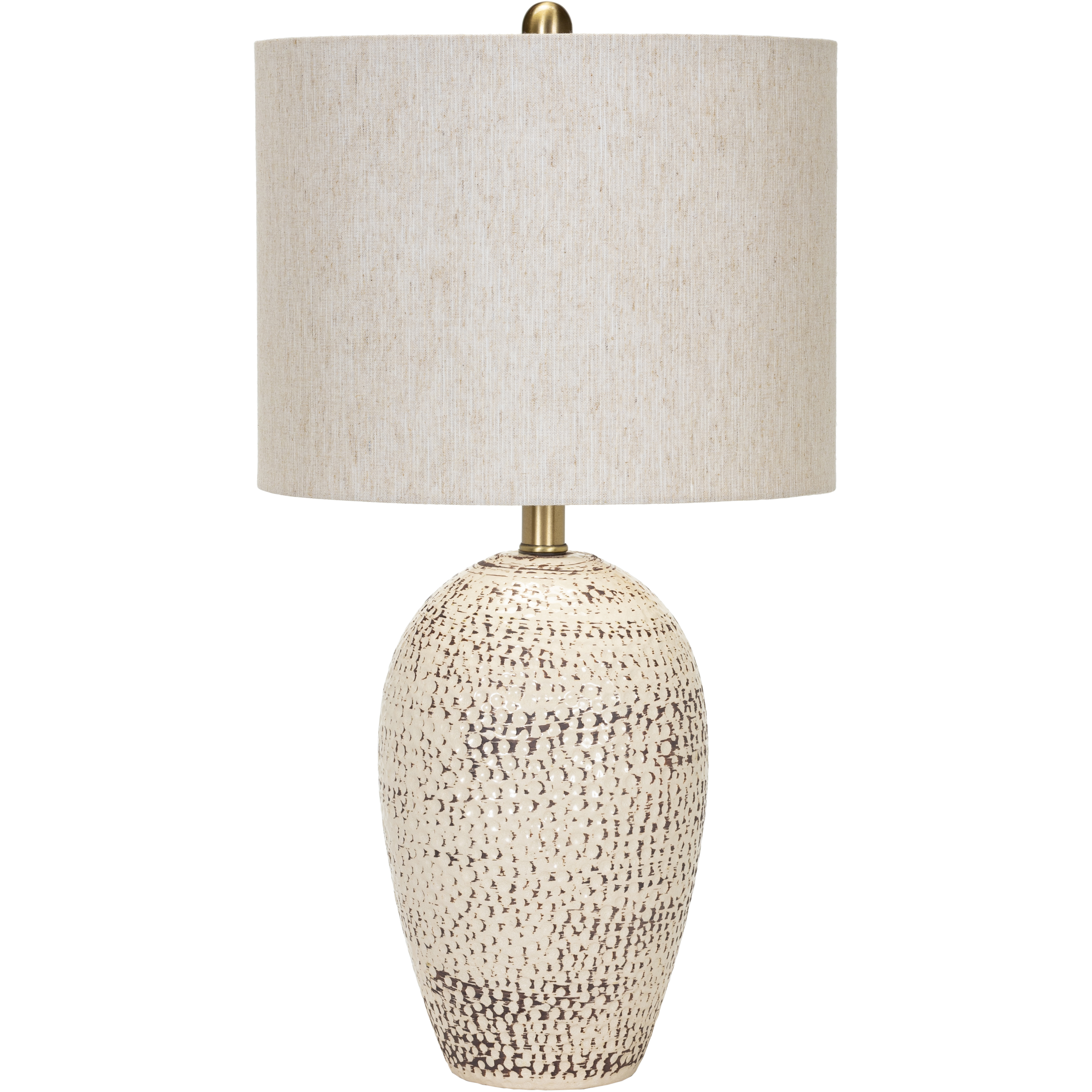 Norderney 24 inch 100 watt Light Grey Table Lamp Portable Light