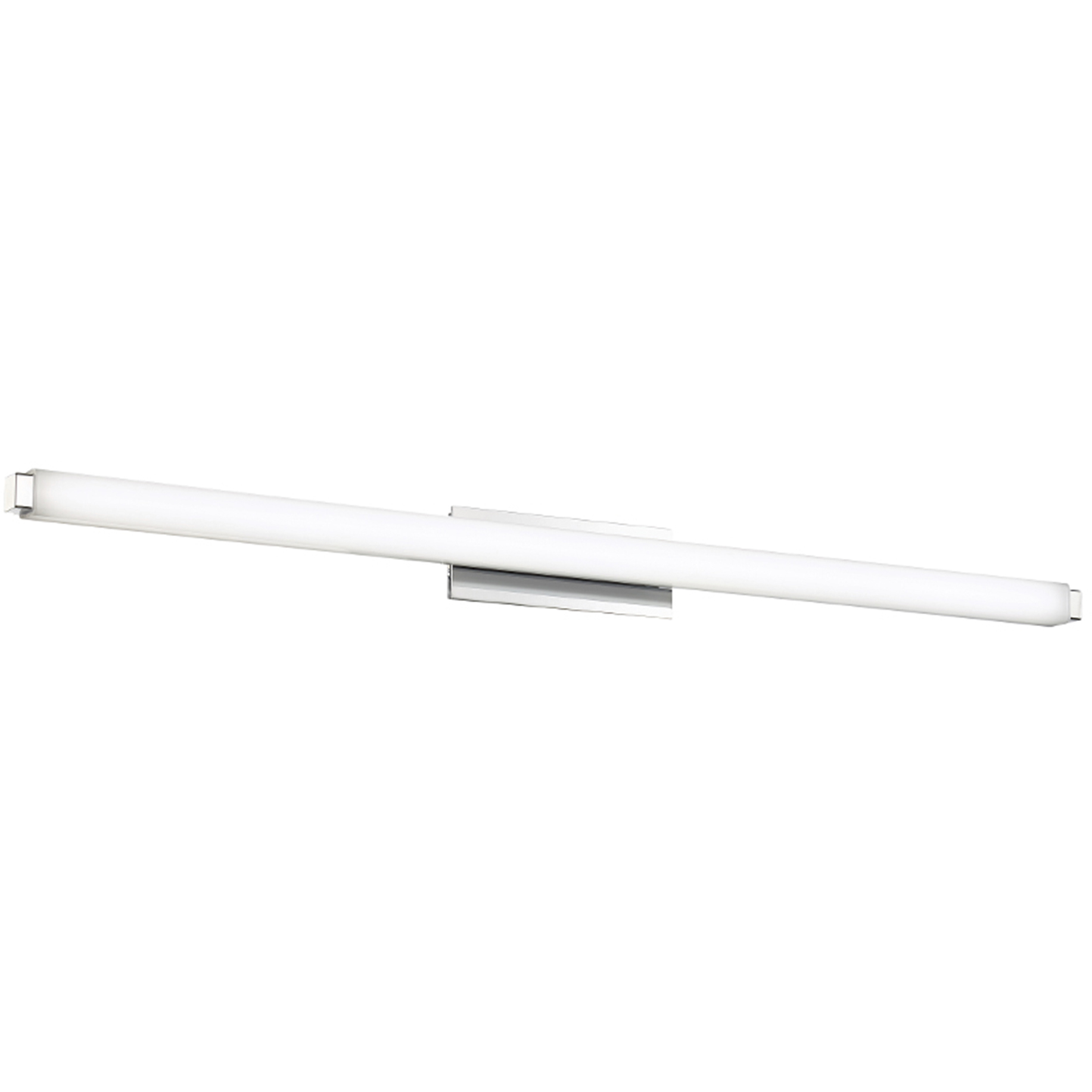 Mini Vogue LED 37.75 inch Chrome Bath Vanity & Wall Light in 3500K, 36in.