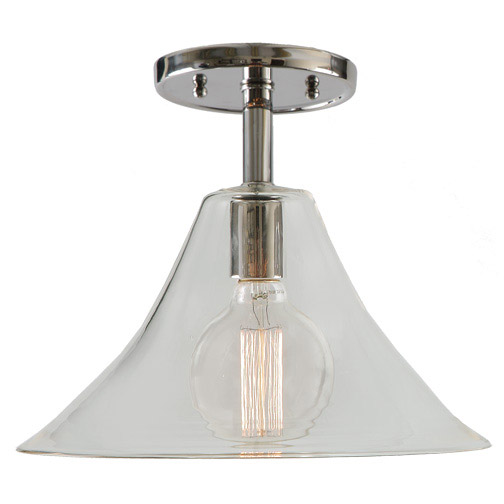 Grand Central 1 Light 12 inch Oil Rubbed Bronze Flush Mount Ceiling Light