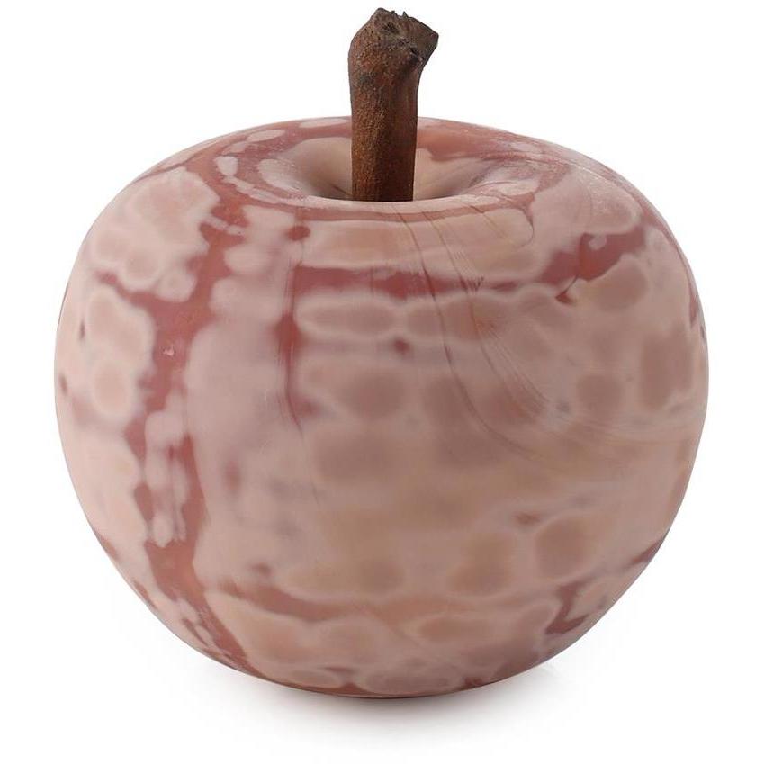 Glass Apple 5 X 5 inch Sculpture, Small