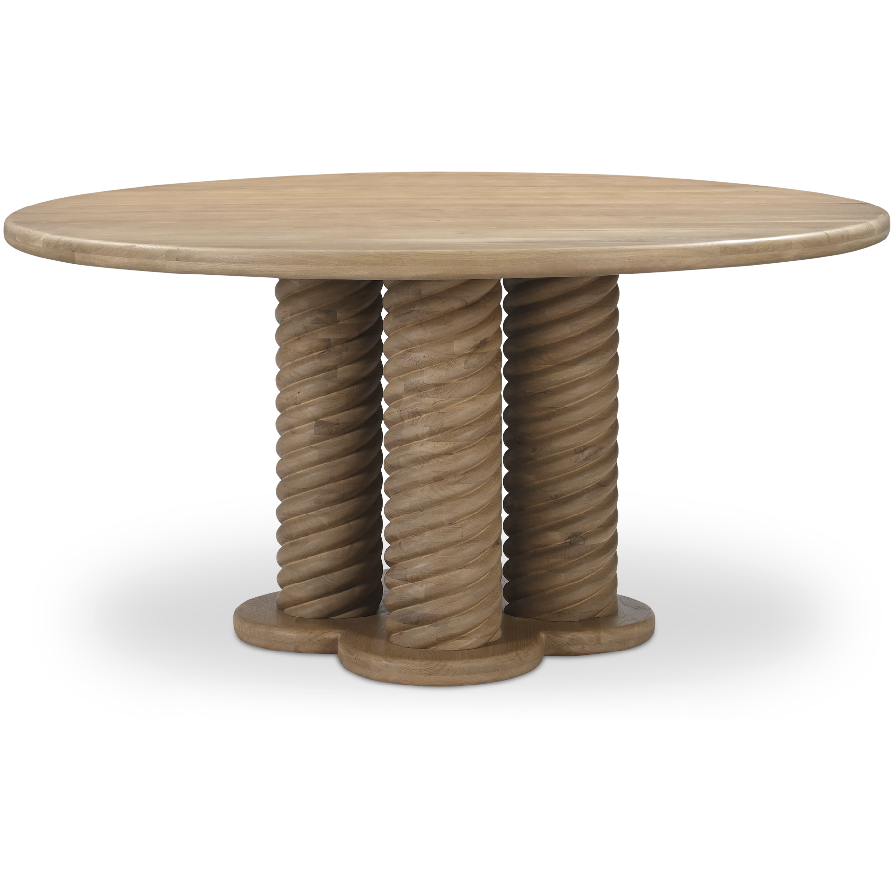 Treccia 60 X 60 inch Natural Dining Table