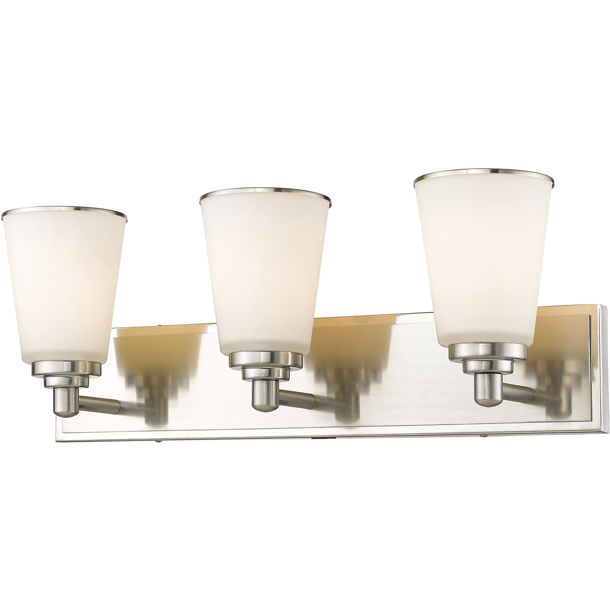 Jarra 3 Light 23 inch Brushed Nickel Bath Vanity Wall Light