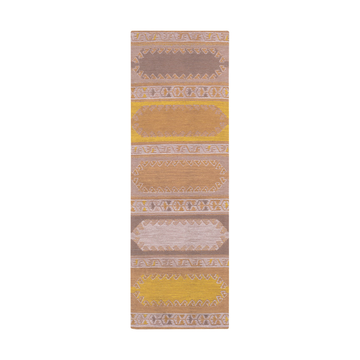 Sajal 96 X 30 inch Tan/Lime/Ivory/Camel Indoor Area Rug, Runner