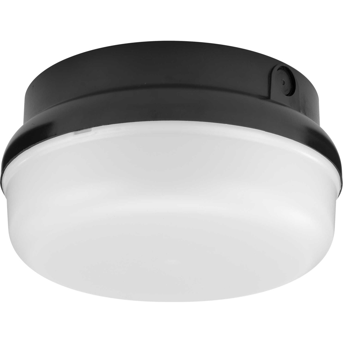 Hard Nox LED 9.9 inch Black Outdoor Flush Mount, Progress LED