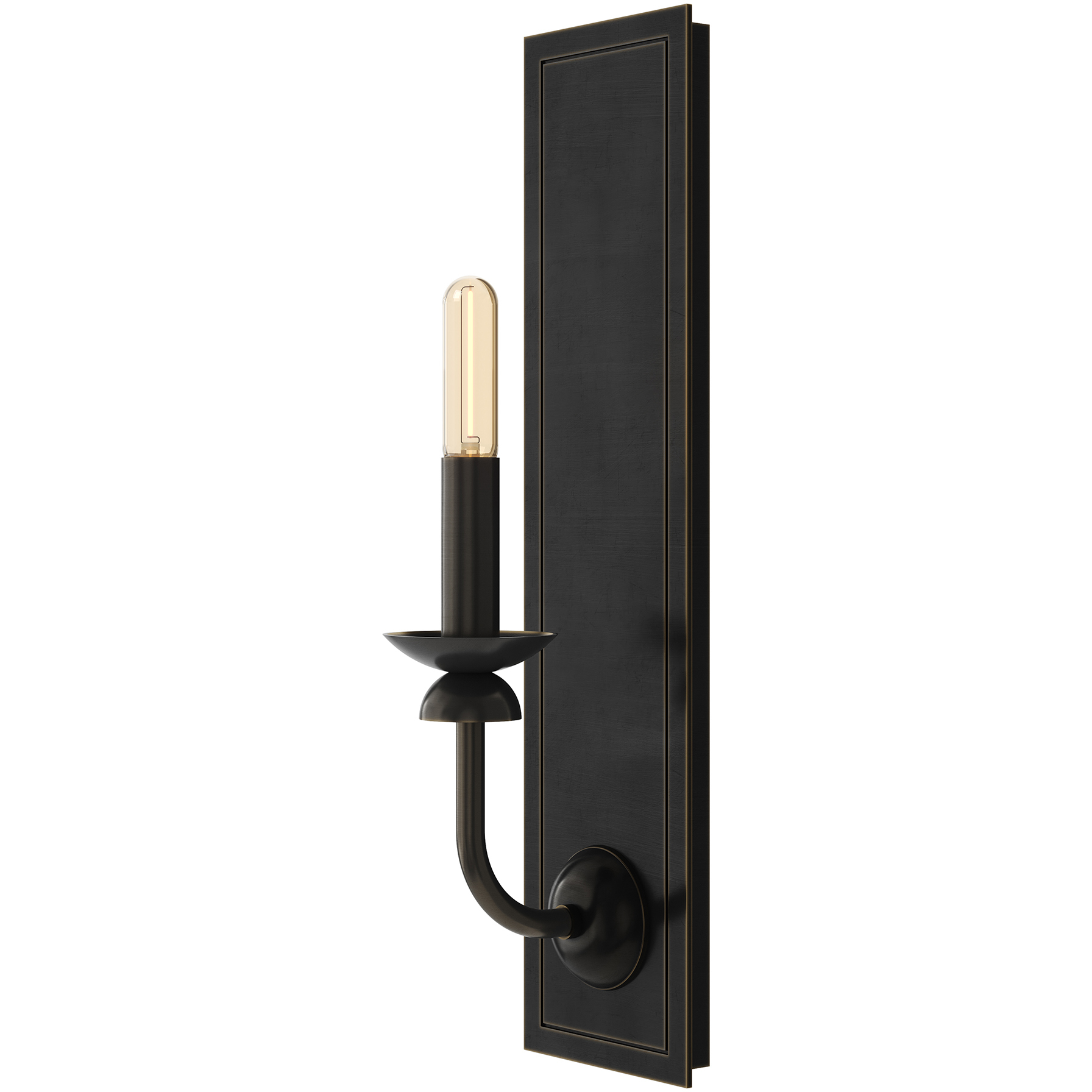 William 1 Light 4.5 inch Deep Patina Bronze Wall Sconce Wall Light